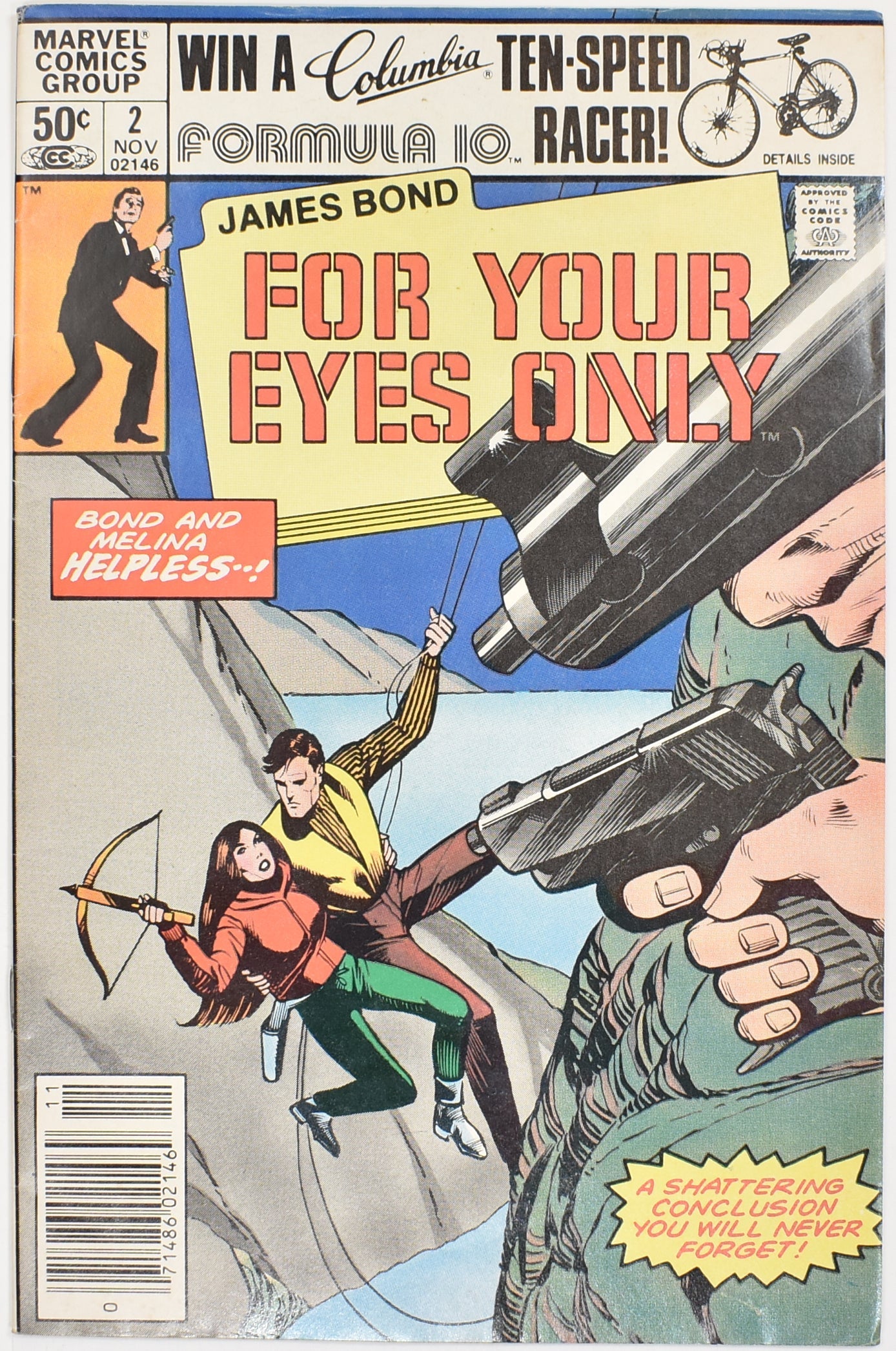 James Bond For Your Eyes Only Comic Book 2 NOV 02146