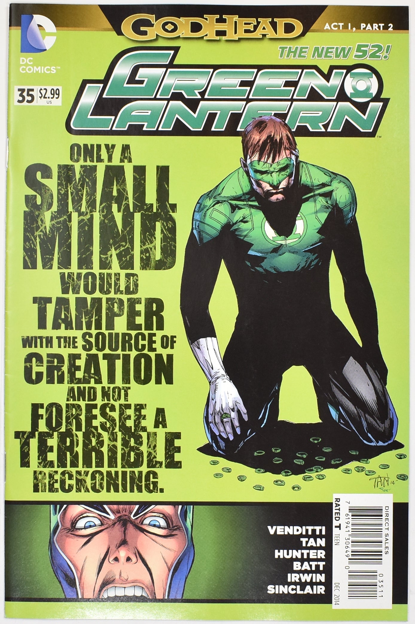 Green Lantern 35 Godhead Act 1 Part 2 Comic Books