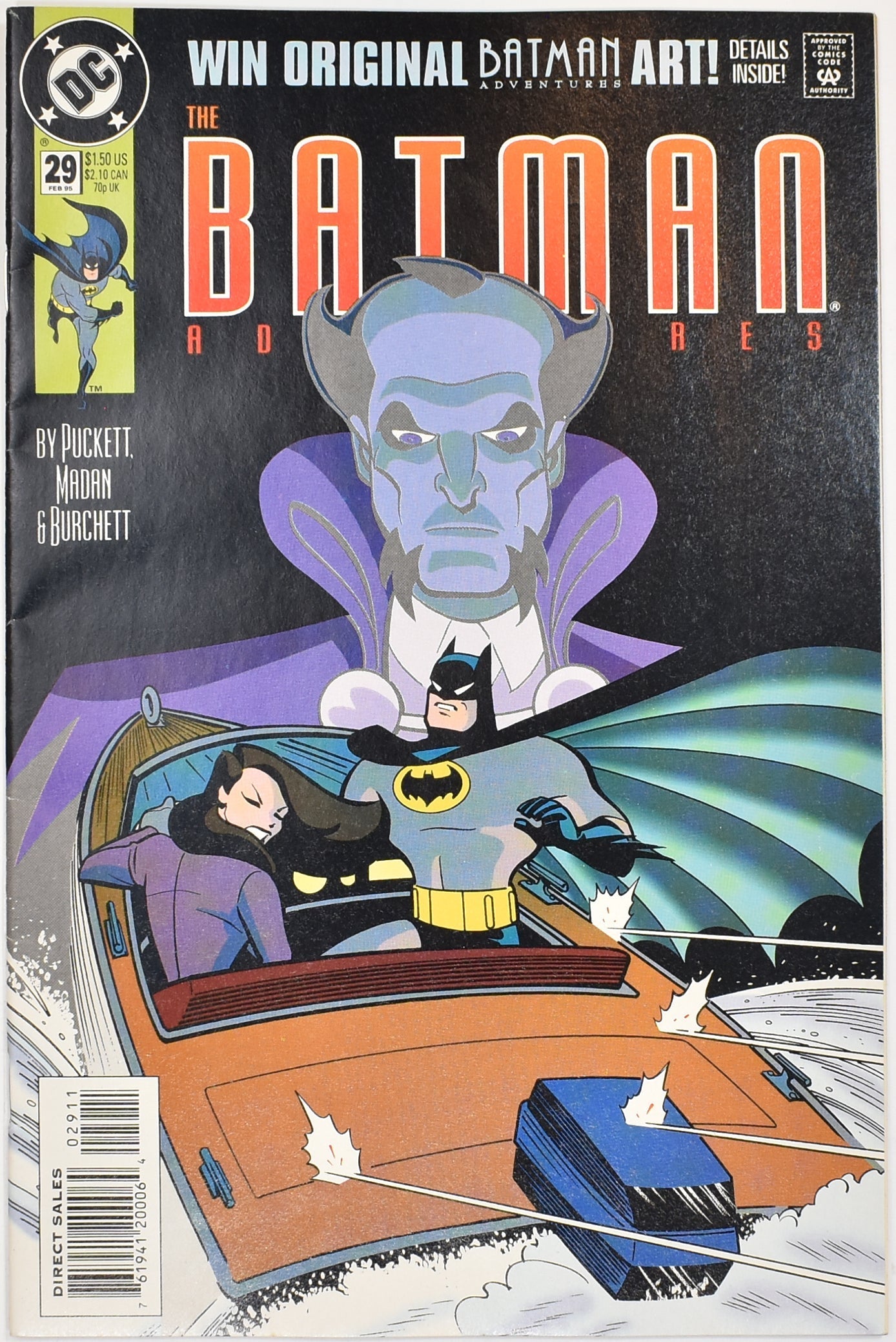 The Bat Man Adventures 29 Dc Comics Comic Books