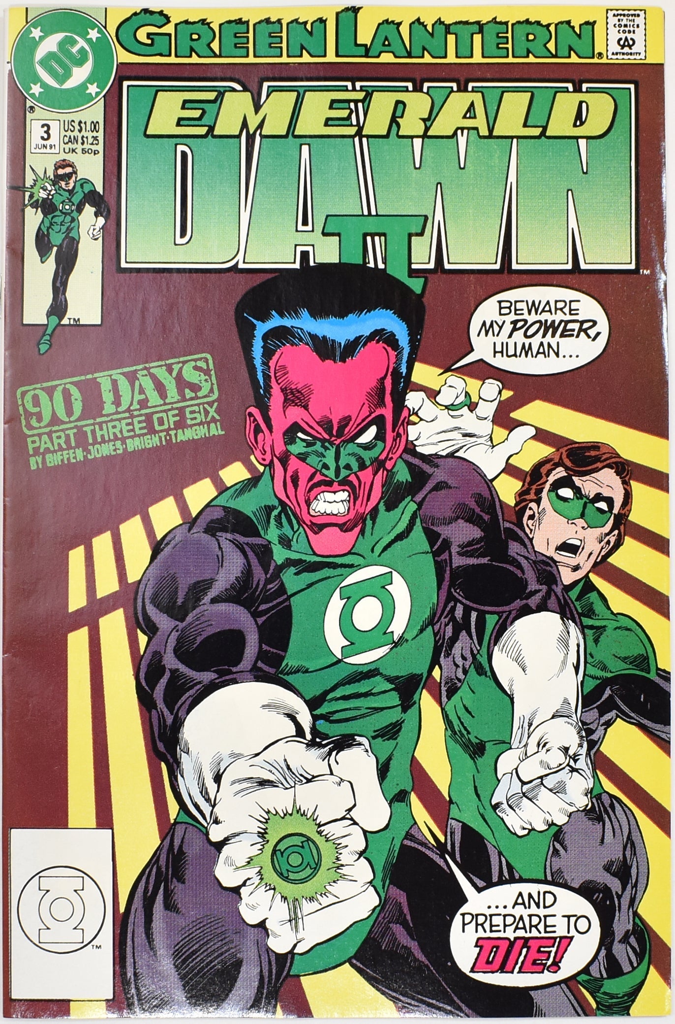 Green Lantern Emerald Dawn 2 Dc Comics No. 3