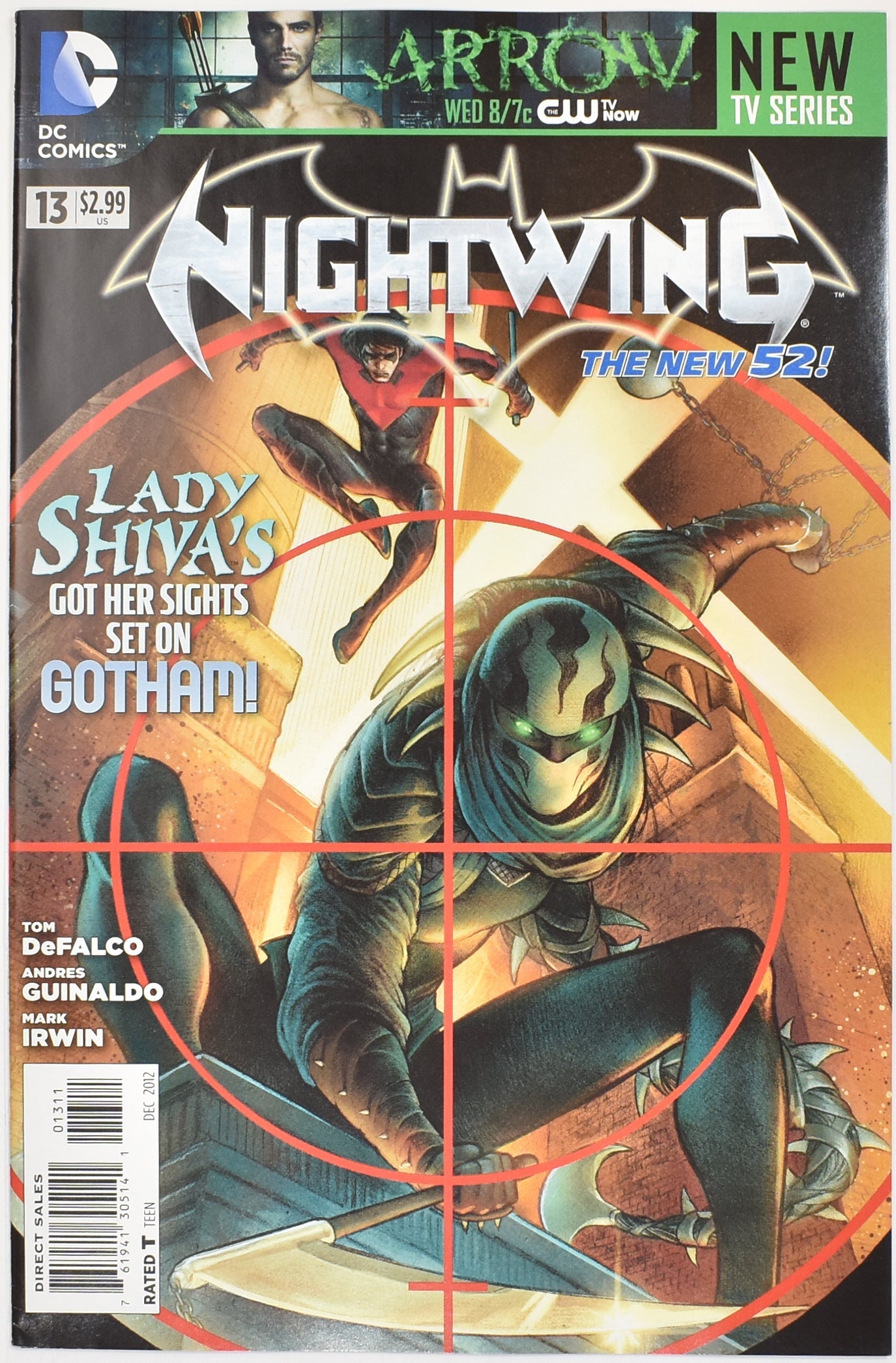 Night Wing Lady Shivas got Her Sights Set on Gotham Comic Book 13