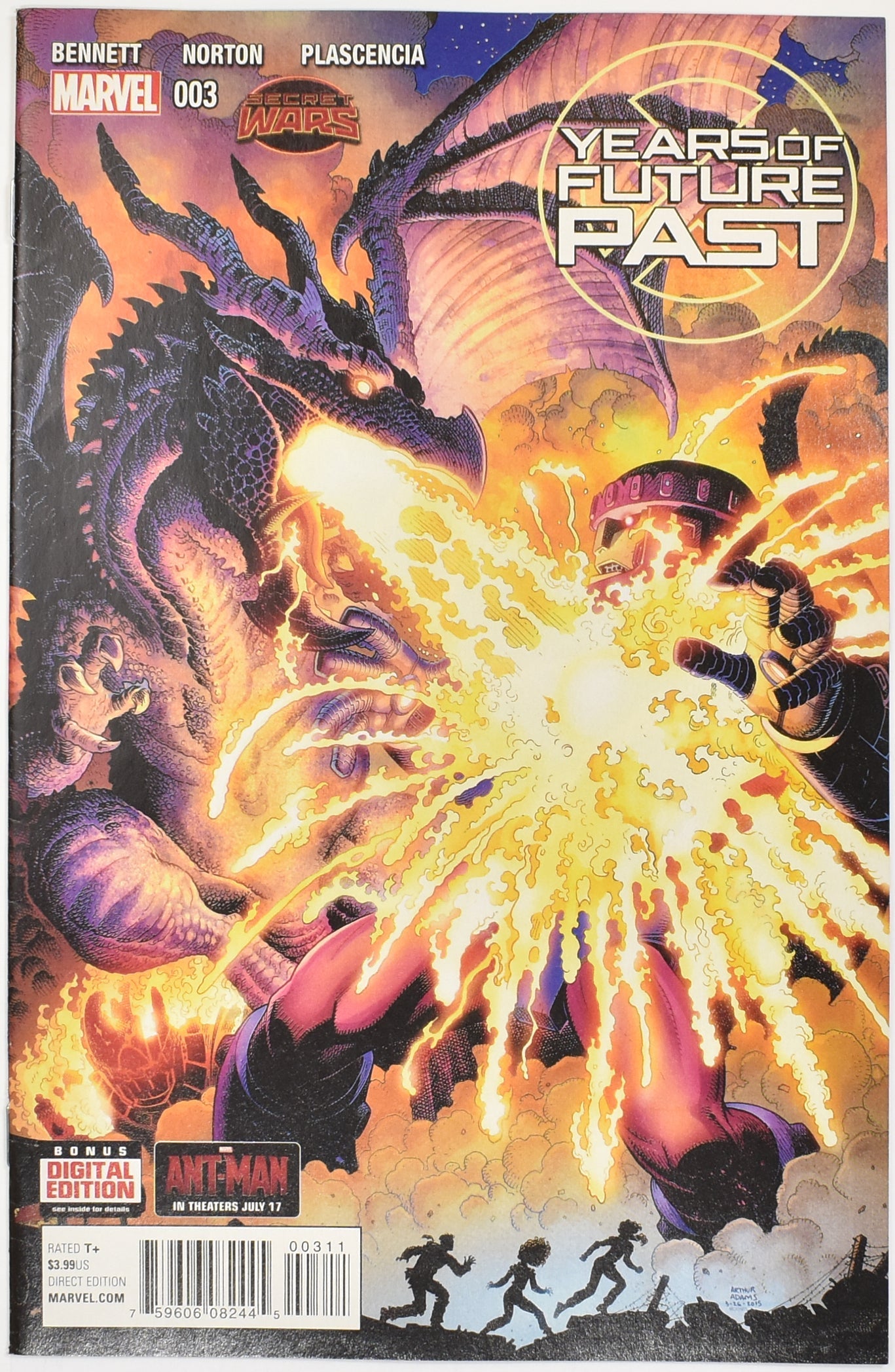 Years Of Future Past Marvel Secret Wars Comic Antman