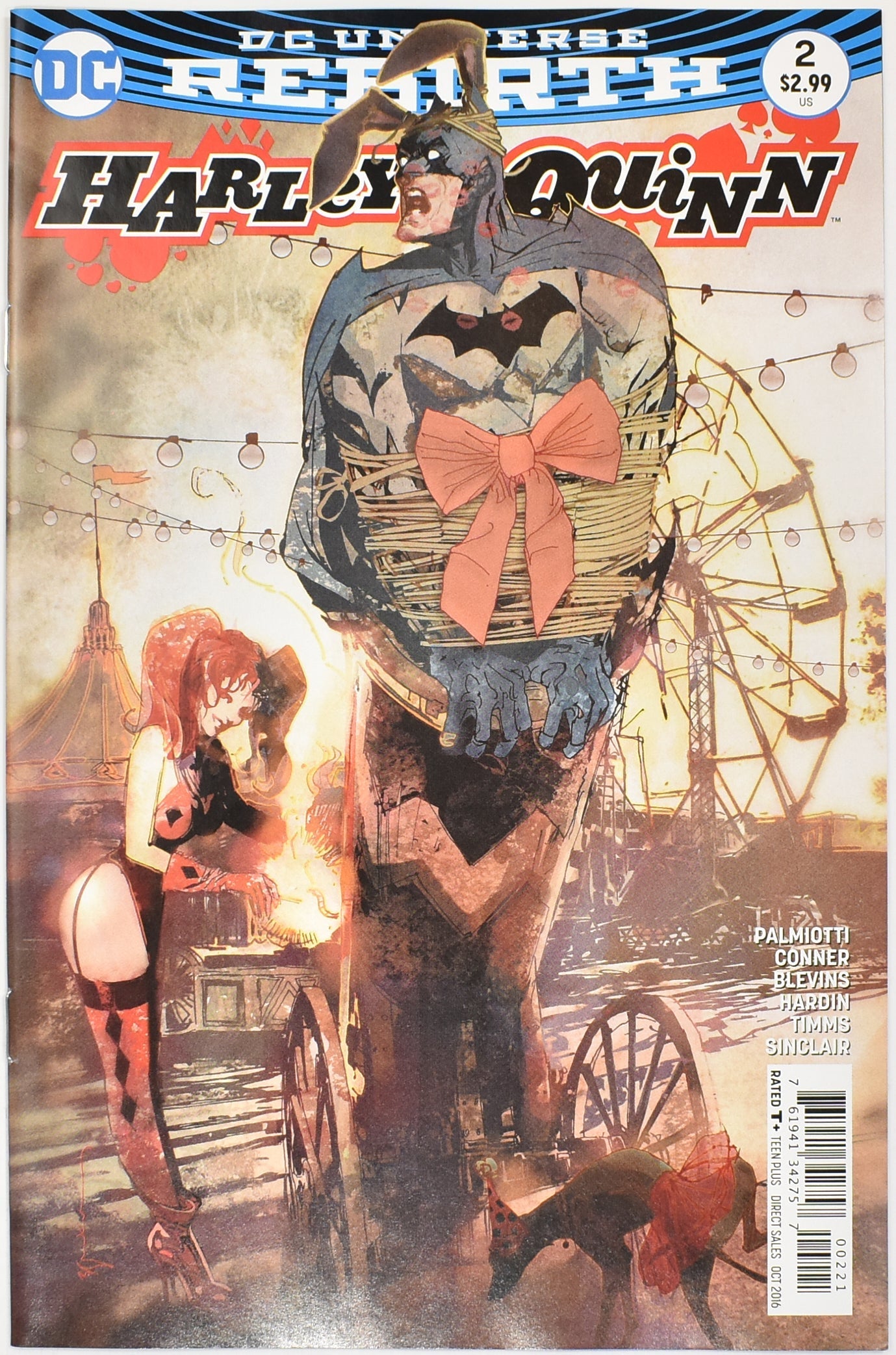 Harley Quinn 2 Dc Universe Rebirth Comic Book