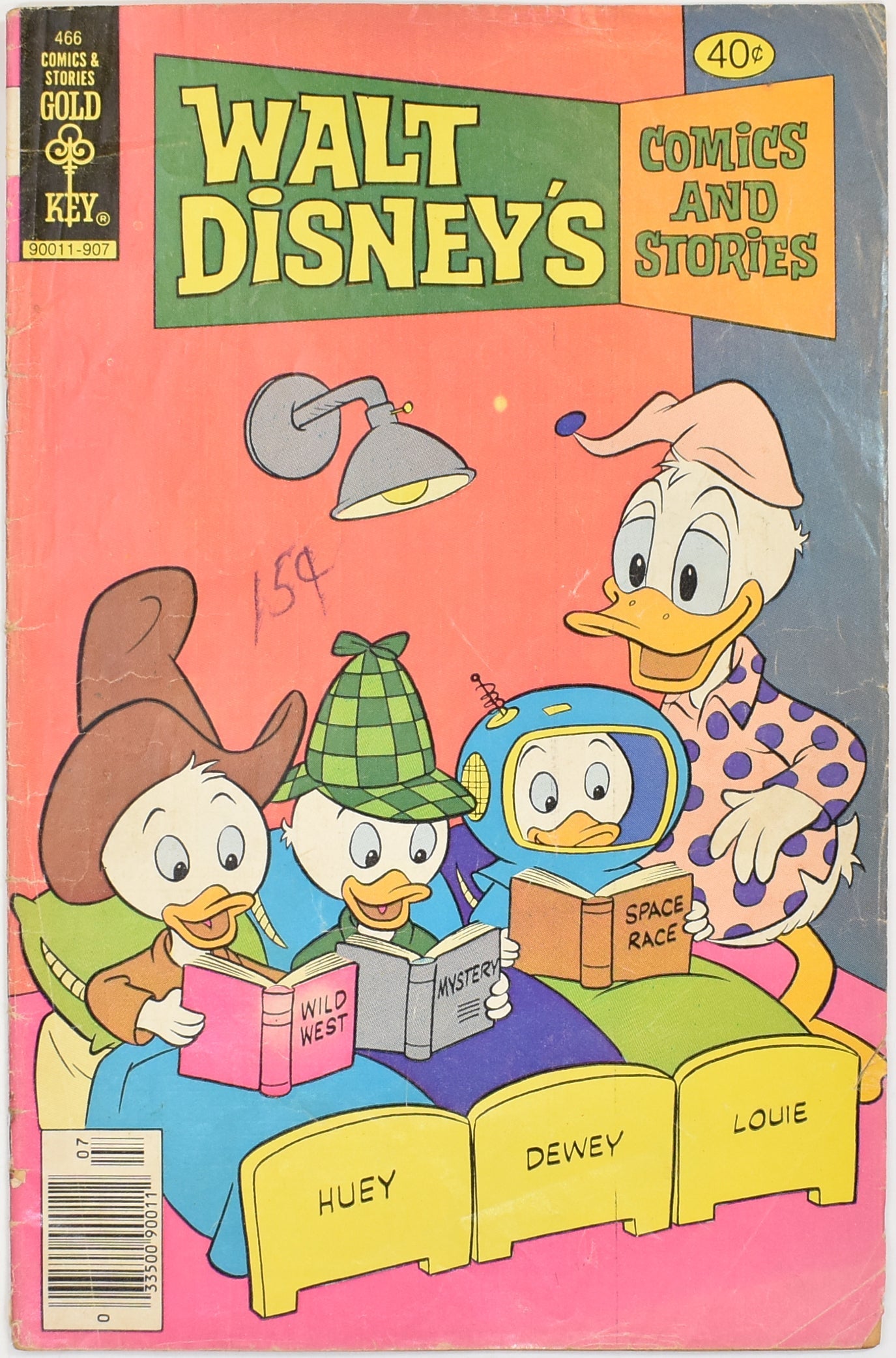 Walt Disneys Comics And Stories Comic Book 466 Gold Key