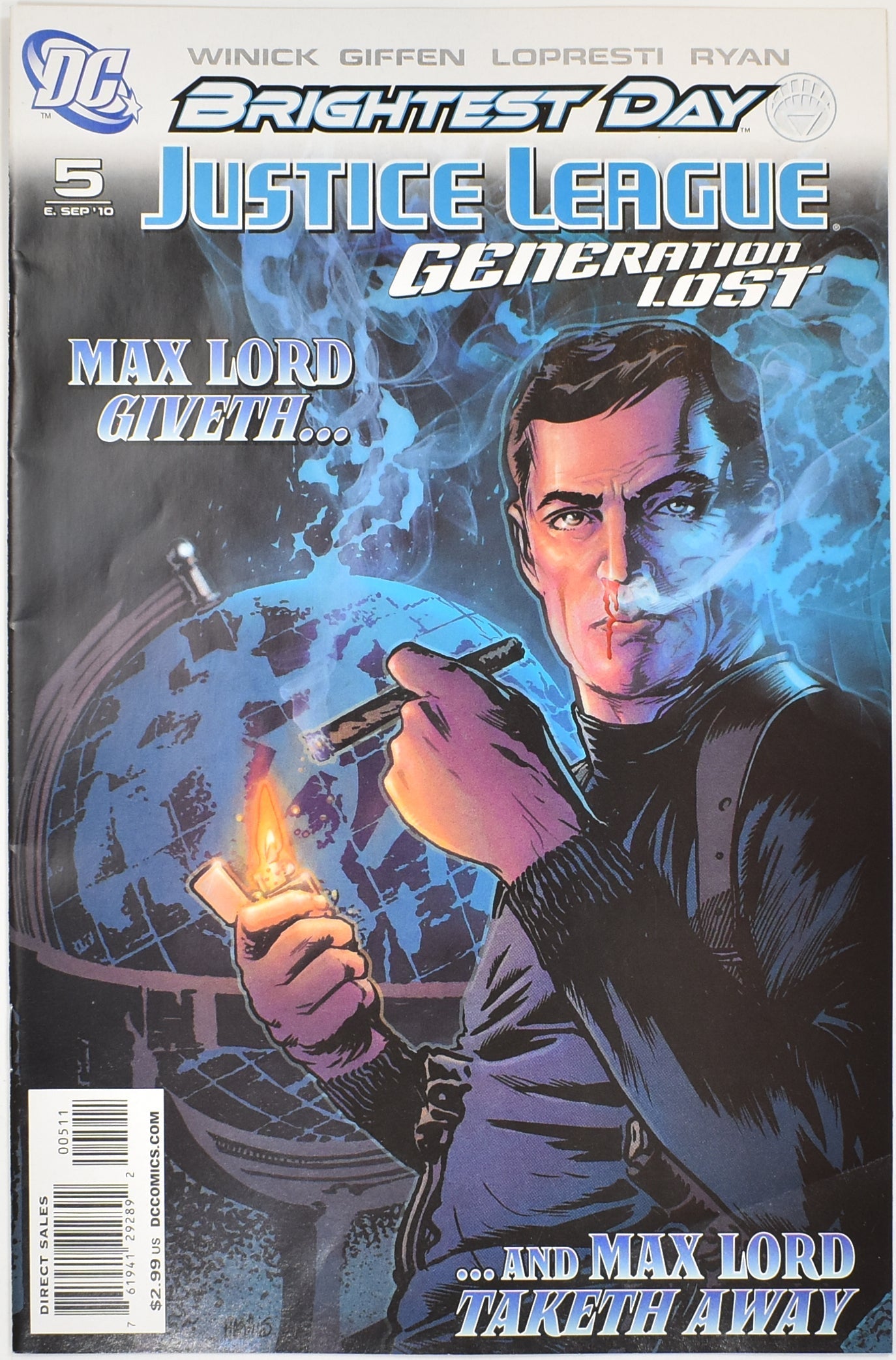 Justice League 5 Generation Lost Comic Book