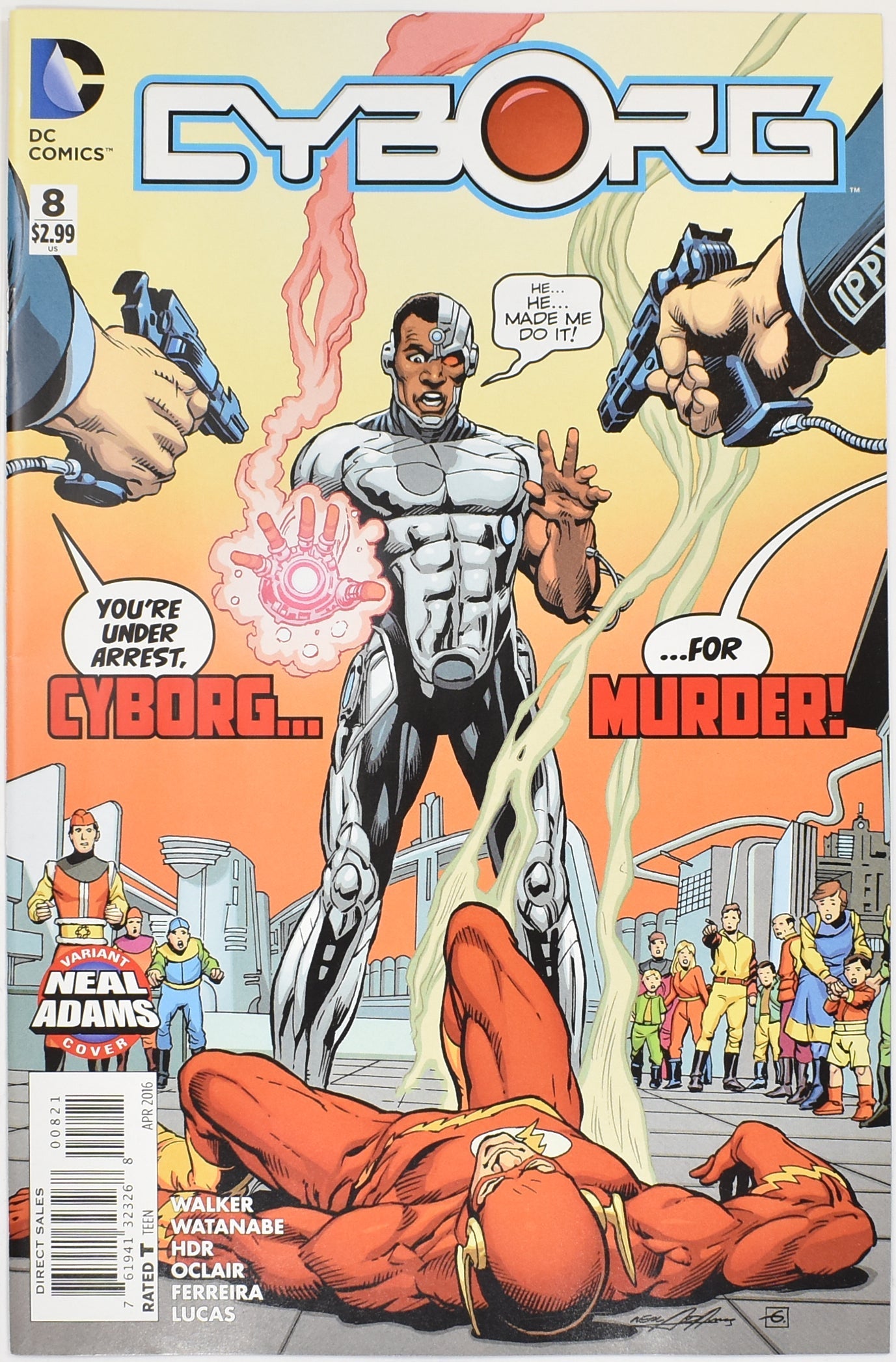 Cyborg 8 Dc Comic Book