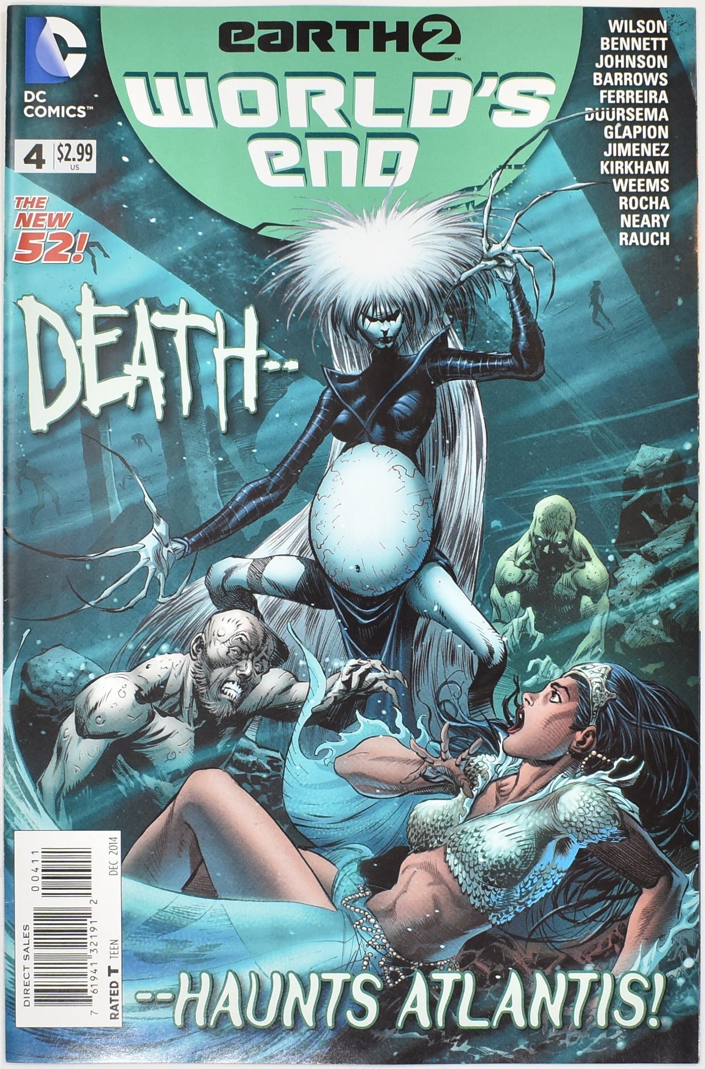 Earth 2 Worlds End 4 Haunts Atlantis Comic Book