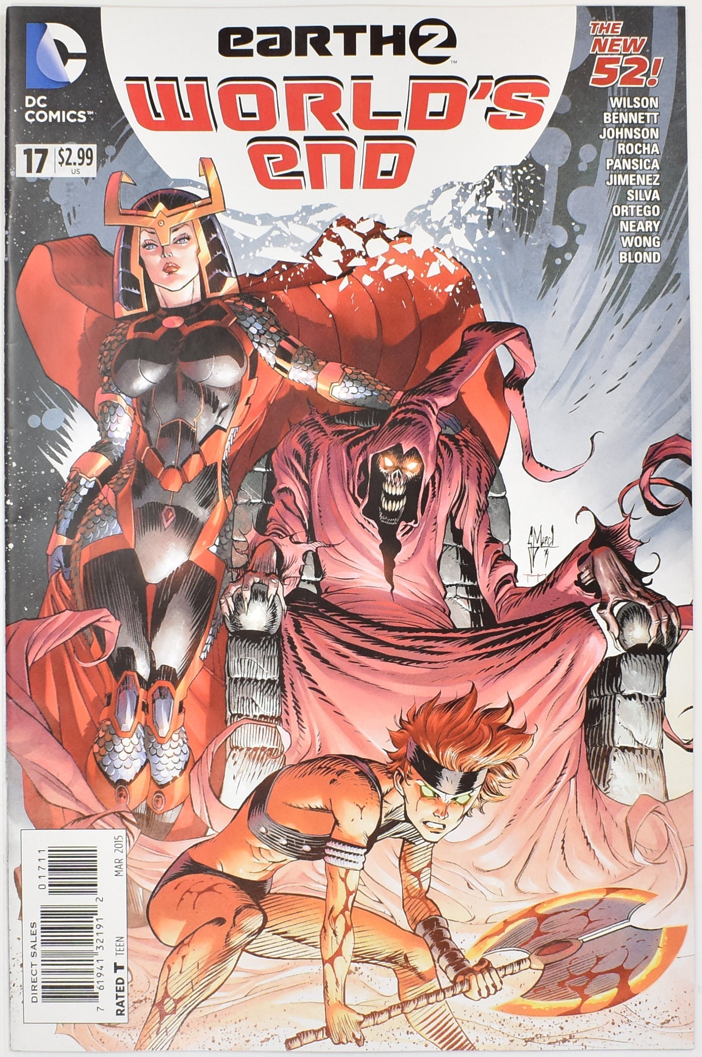 Earth 2 Worlds End 17 Dc Comics Comic Book Soft Cover English