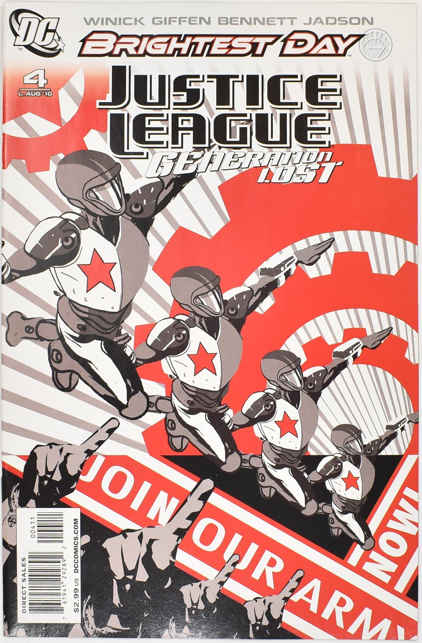 Justice League 4 Dc Comics Comic Book