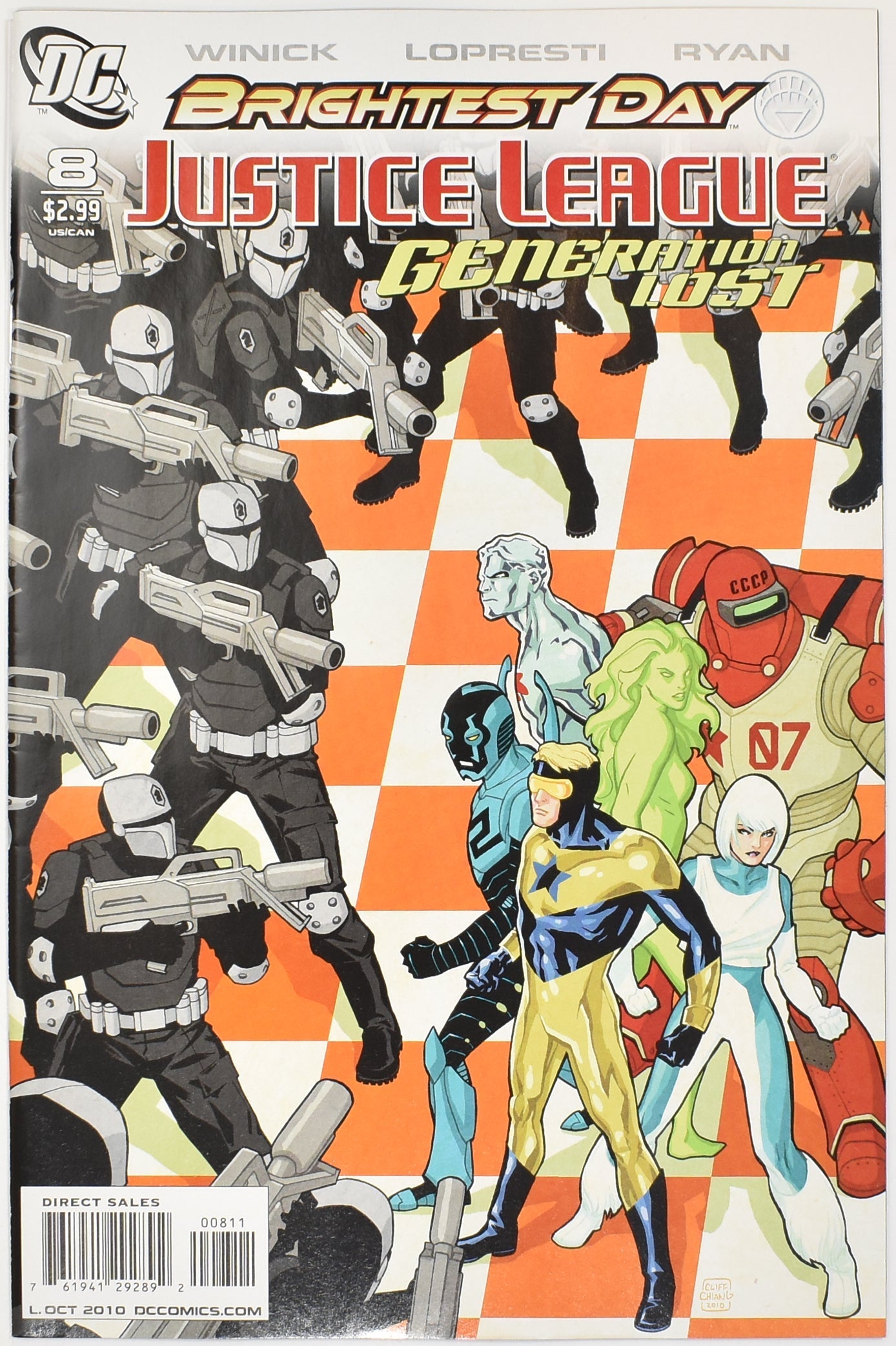 Justice League 8 Comic Book Generation Lost