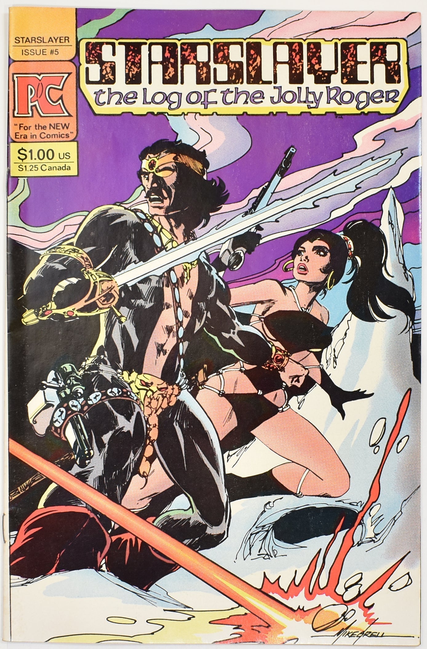 Star Slayer 5 Comic Book The Log of the Jolly Roger