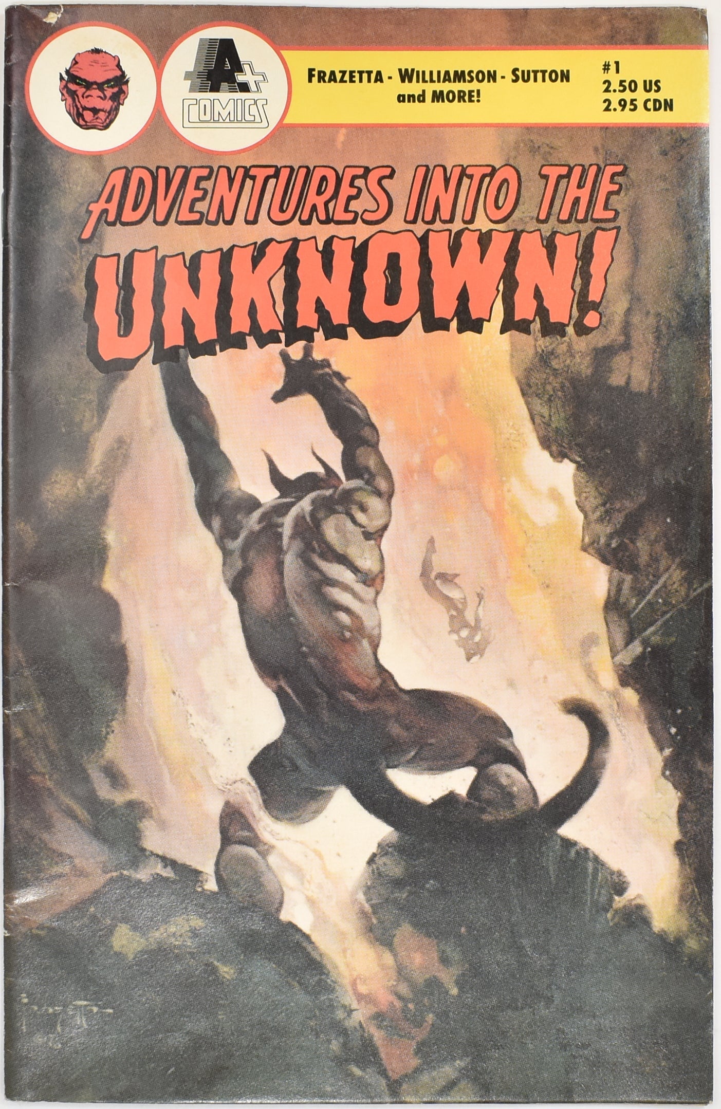 Adventures Into The Unknown Comic Book 1 A Plus Comics