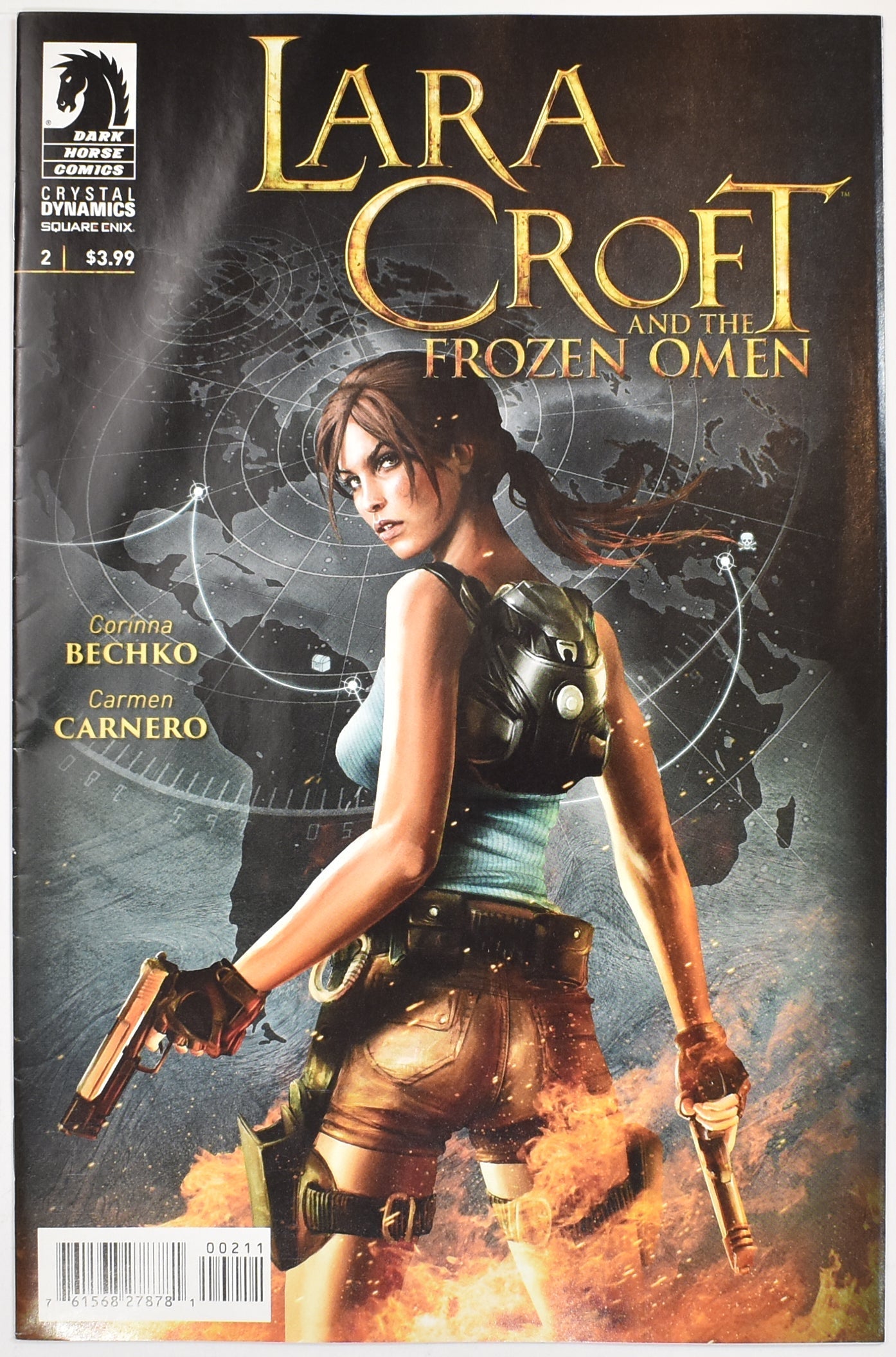 Lara Croft and the Frozen Omen 2 Comic Book Dark Horse Comics