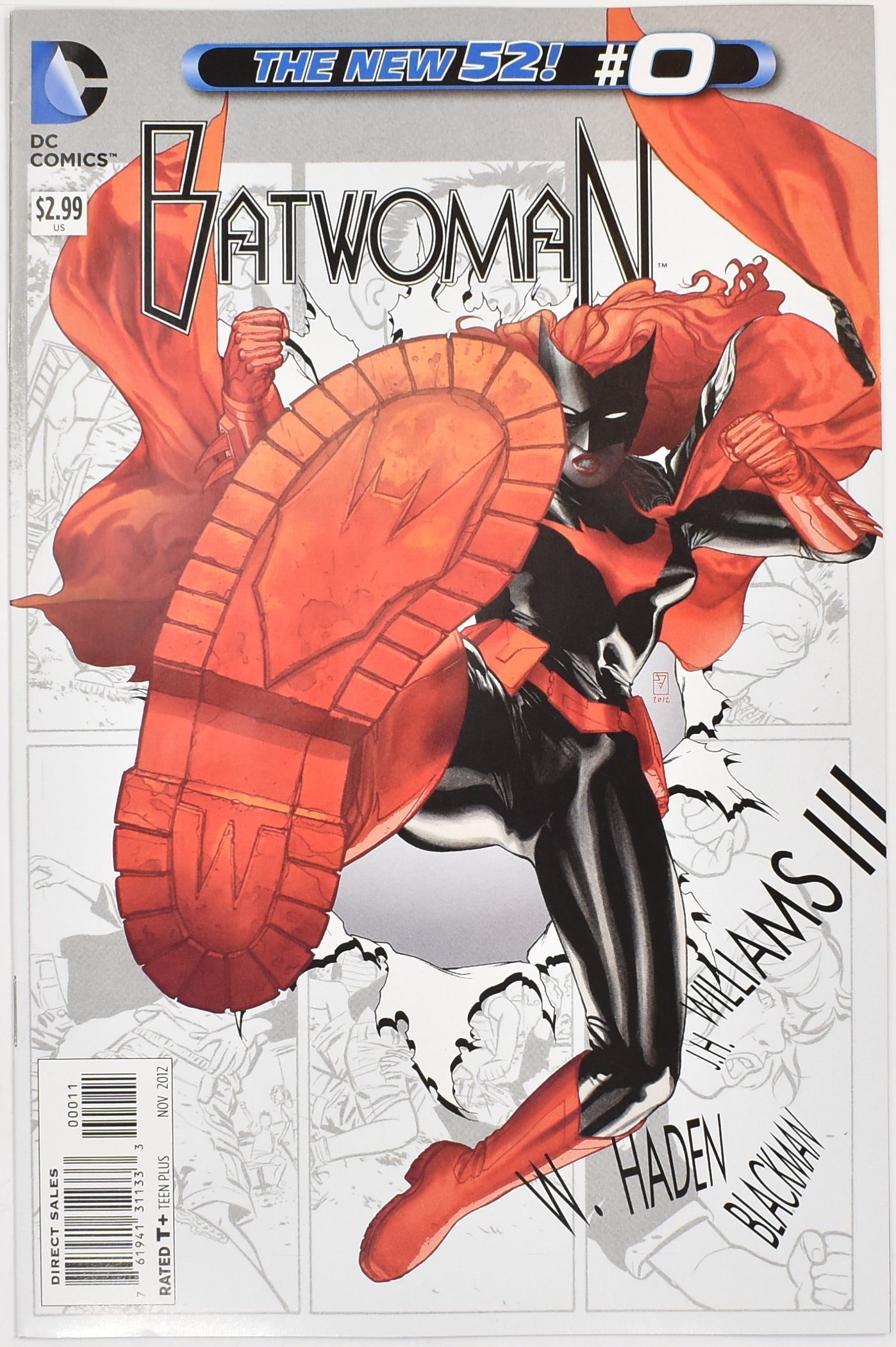 Bat Woman Comic Book 0 DC Comics The New 52 Soft Cover English
