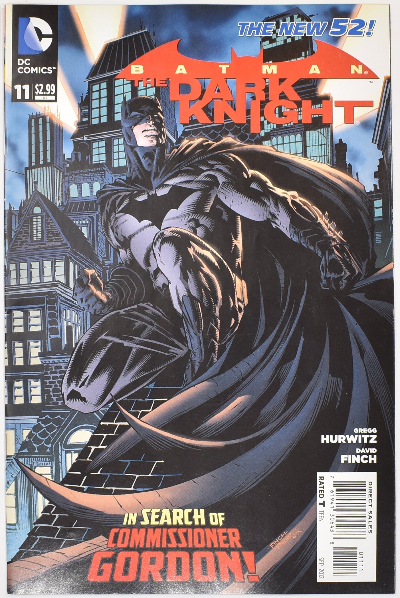 Batman Dark Knight 11 Comic Book Dc Comics In Search Of Commissioner