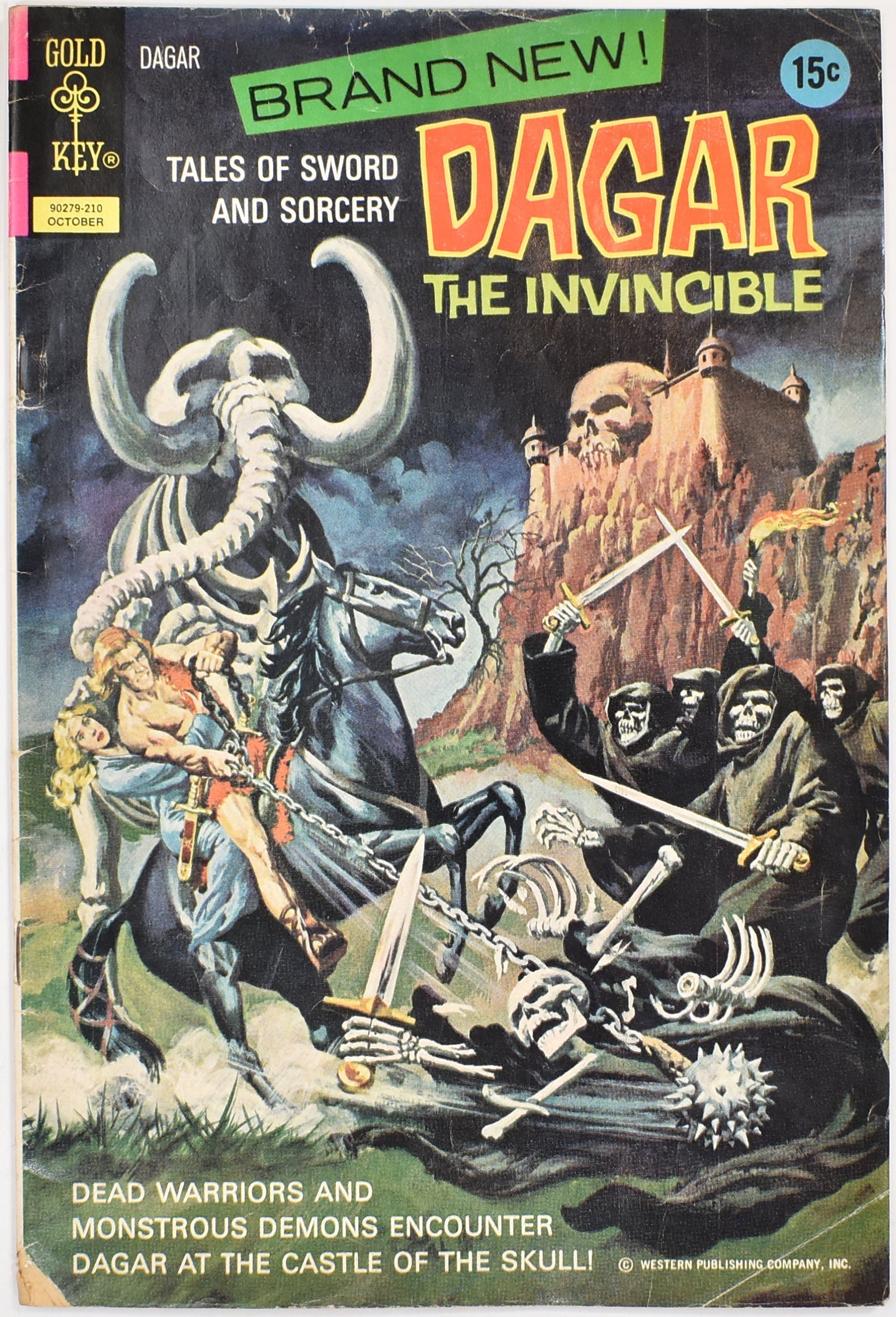Dagar The Invincible Tales of sword and sorcery GOLD Key Comics Comic Book 1