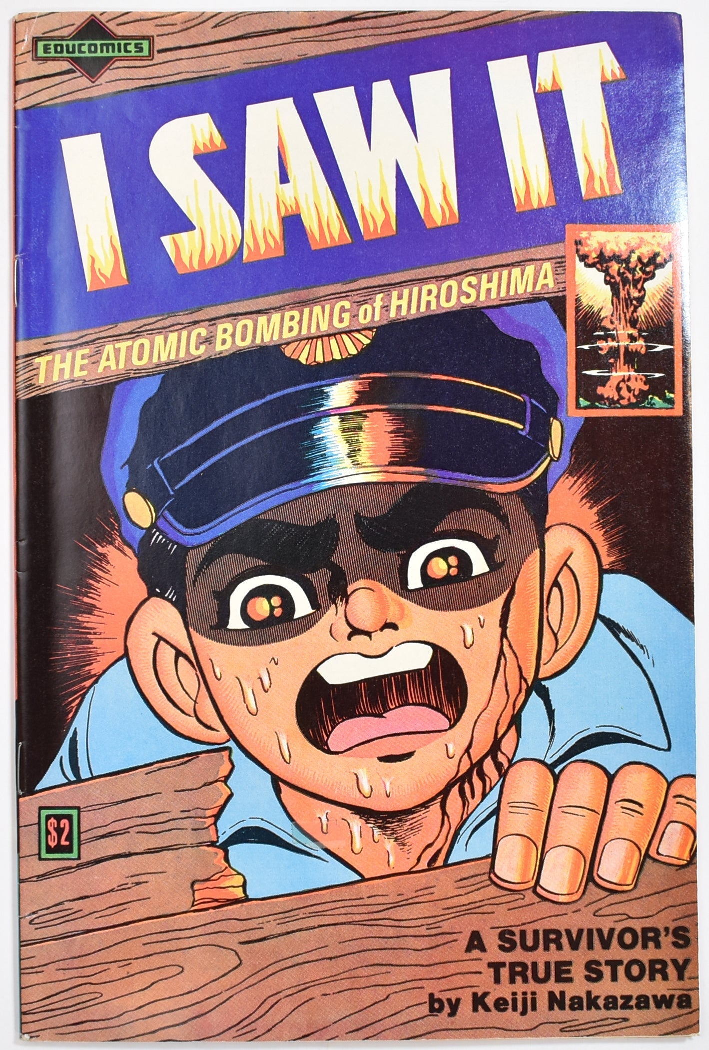 I saw it The atomic Bombing of Hiroshima Comic Book
