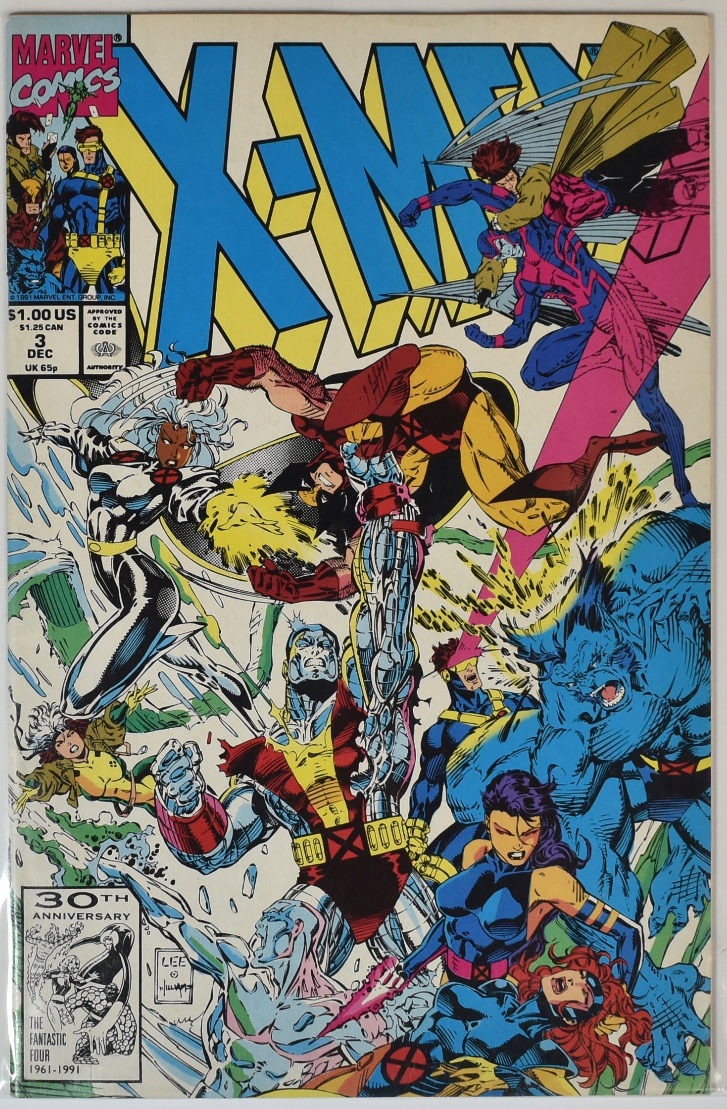 X-Men Comic Book 3 Marvel Comics Comic Book