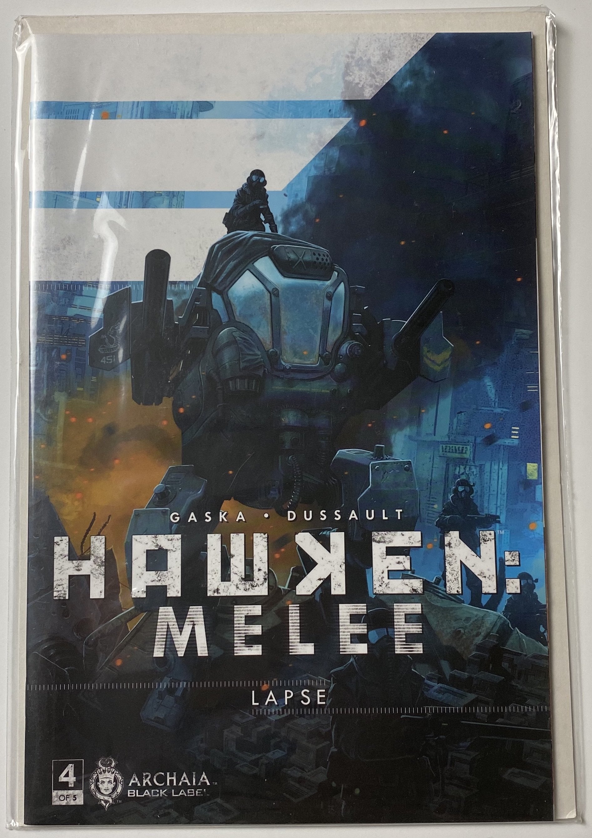 Hawken Melee Lapse Comic Book No. 4
