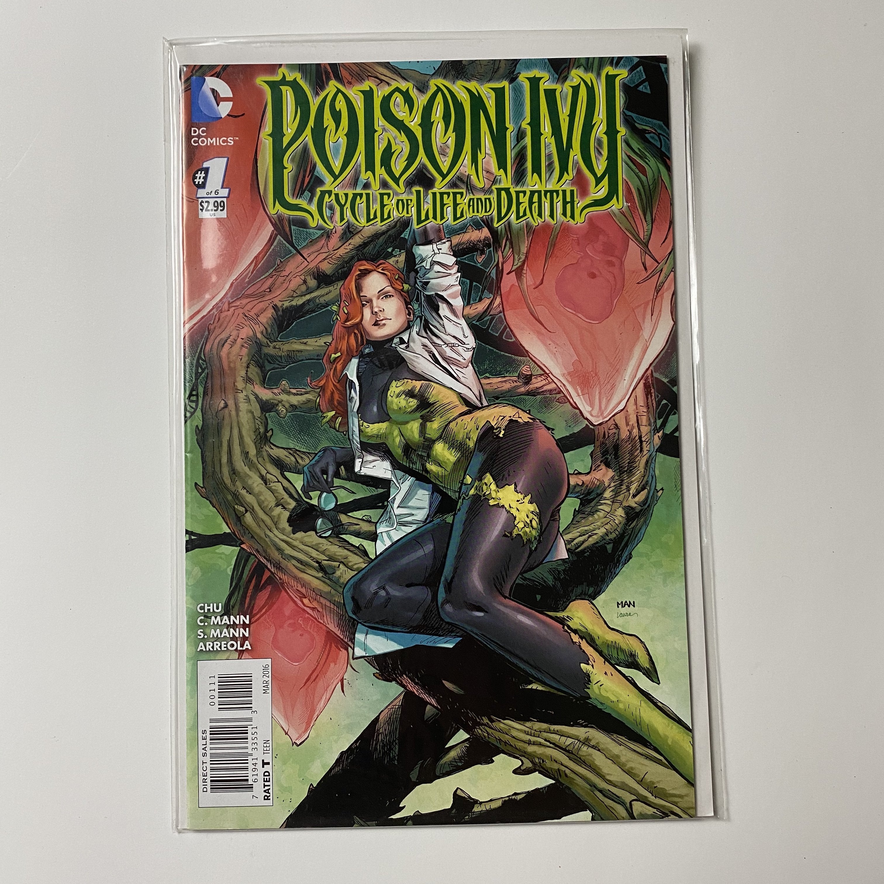 Poison Ivy Cycle Of Life and Death 1 Dc Comics