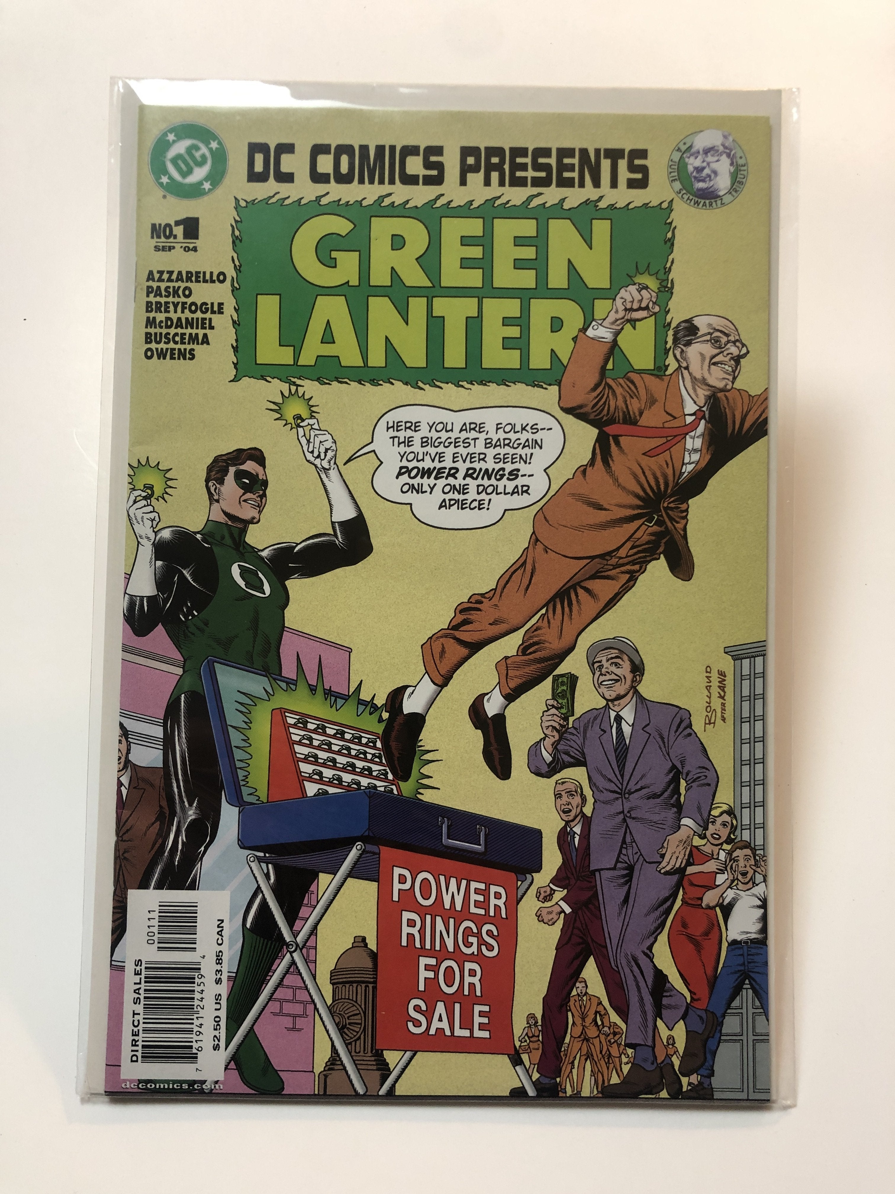 Green Lantern No. 1 Sep 04 Power Rings For Sale Dc Comics