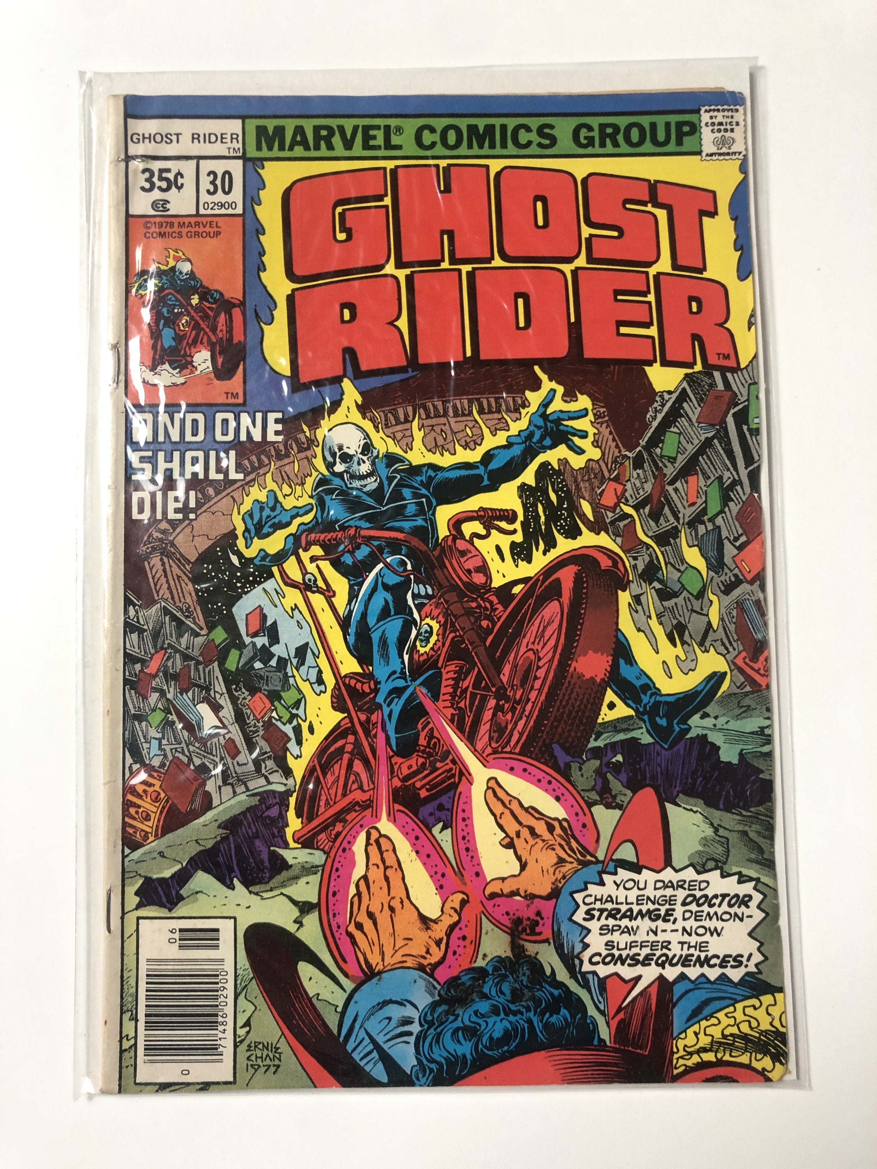 Ghost Rider 30 Marvel Comics and One Shall Die