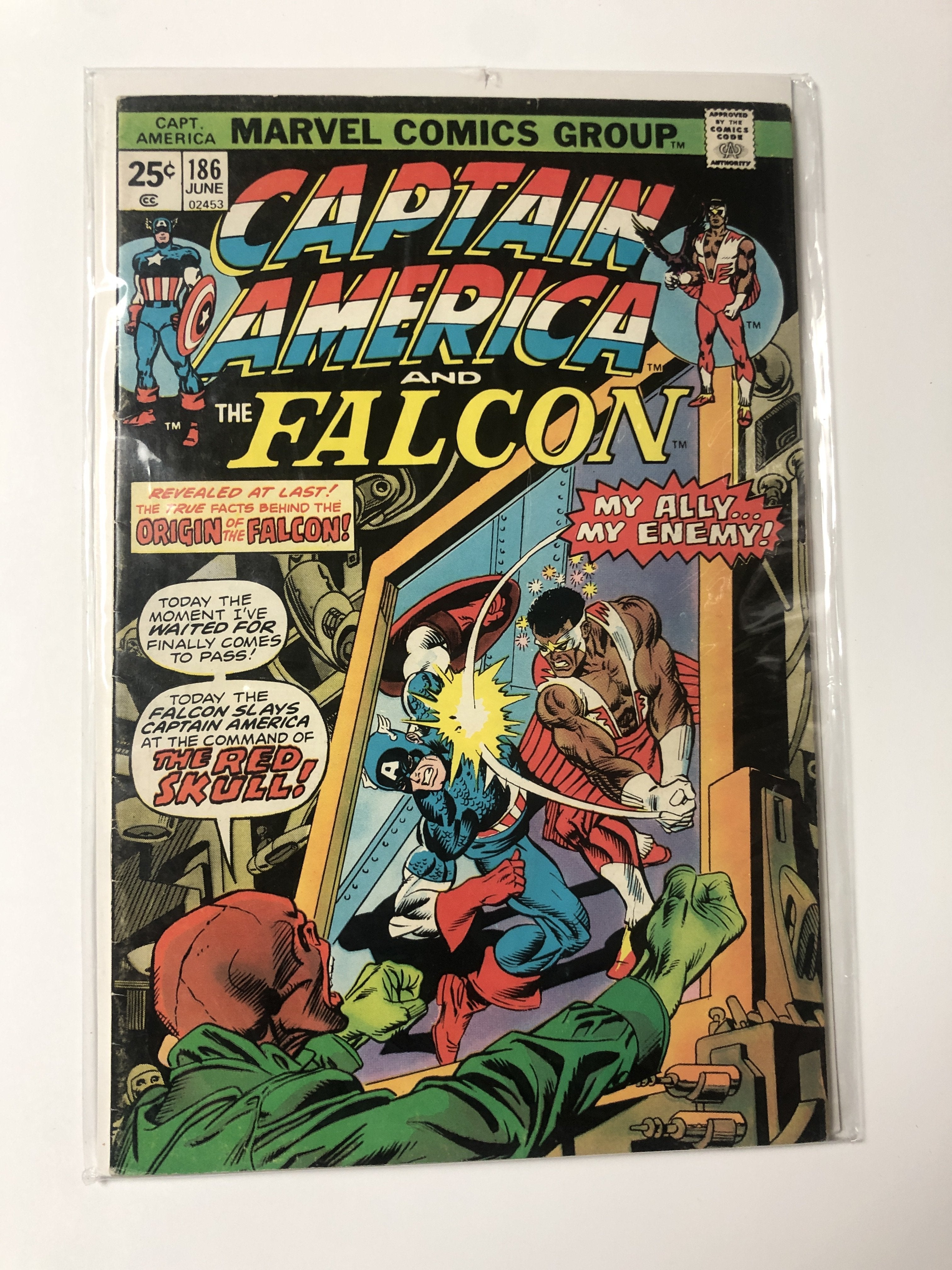 Captain America and The Falcon 186 Marvel Comics Group