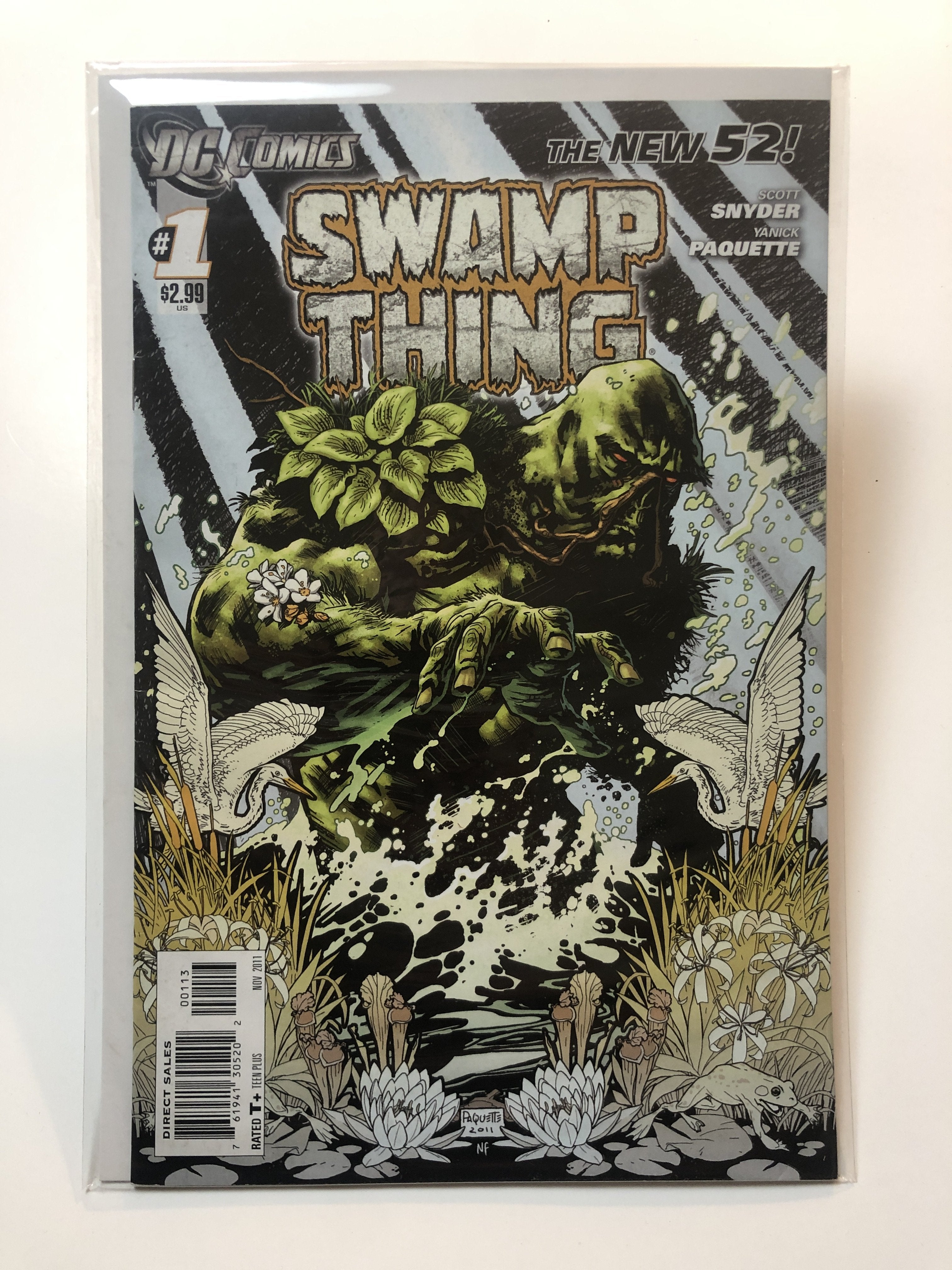 Swamp Thing 1 Dc Comics The New 52