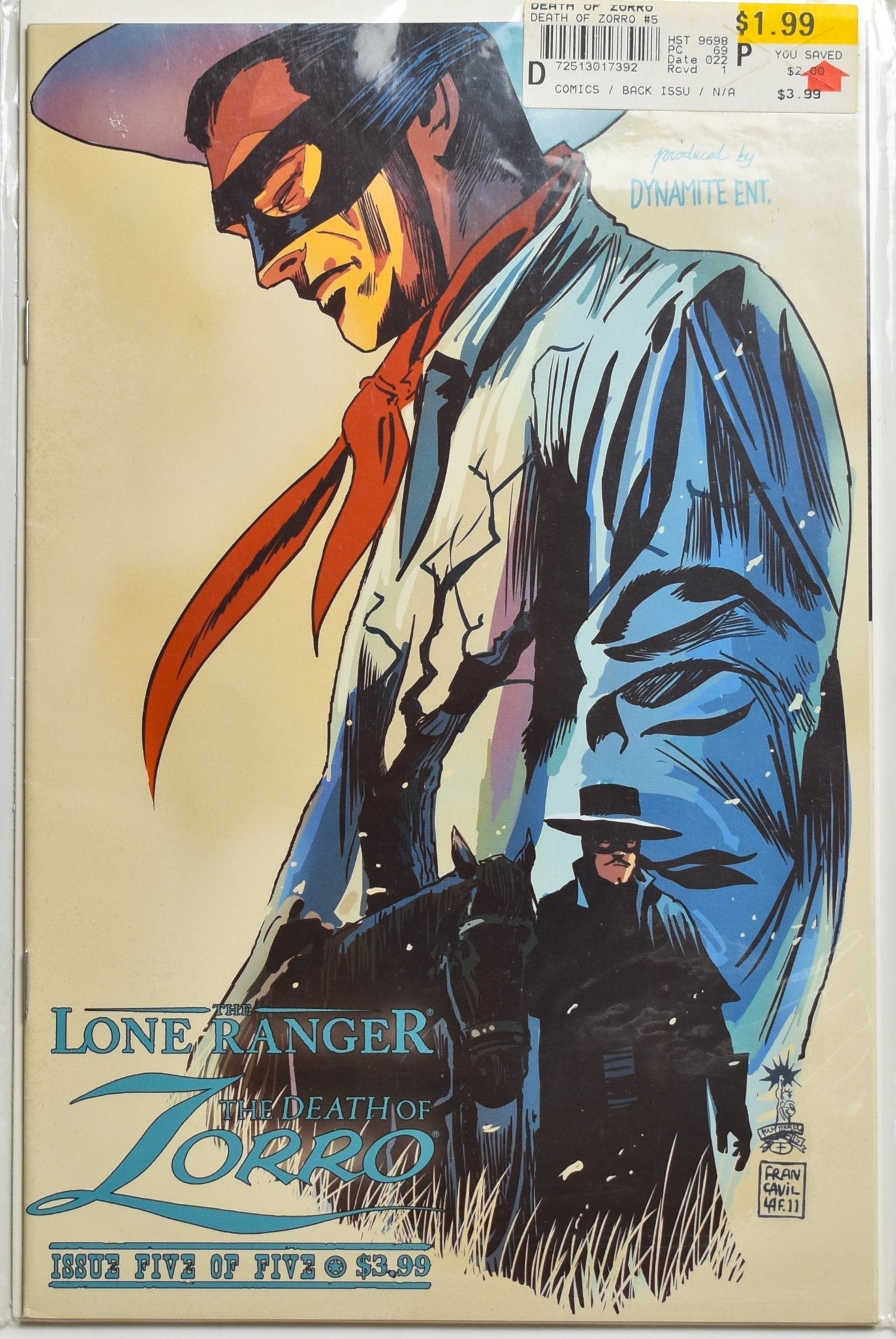 The Lone Ranger The Death of Zorro