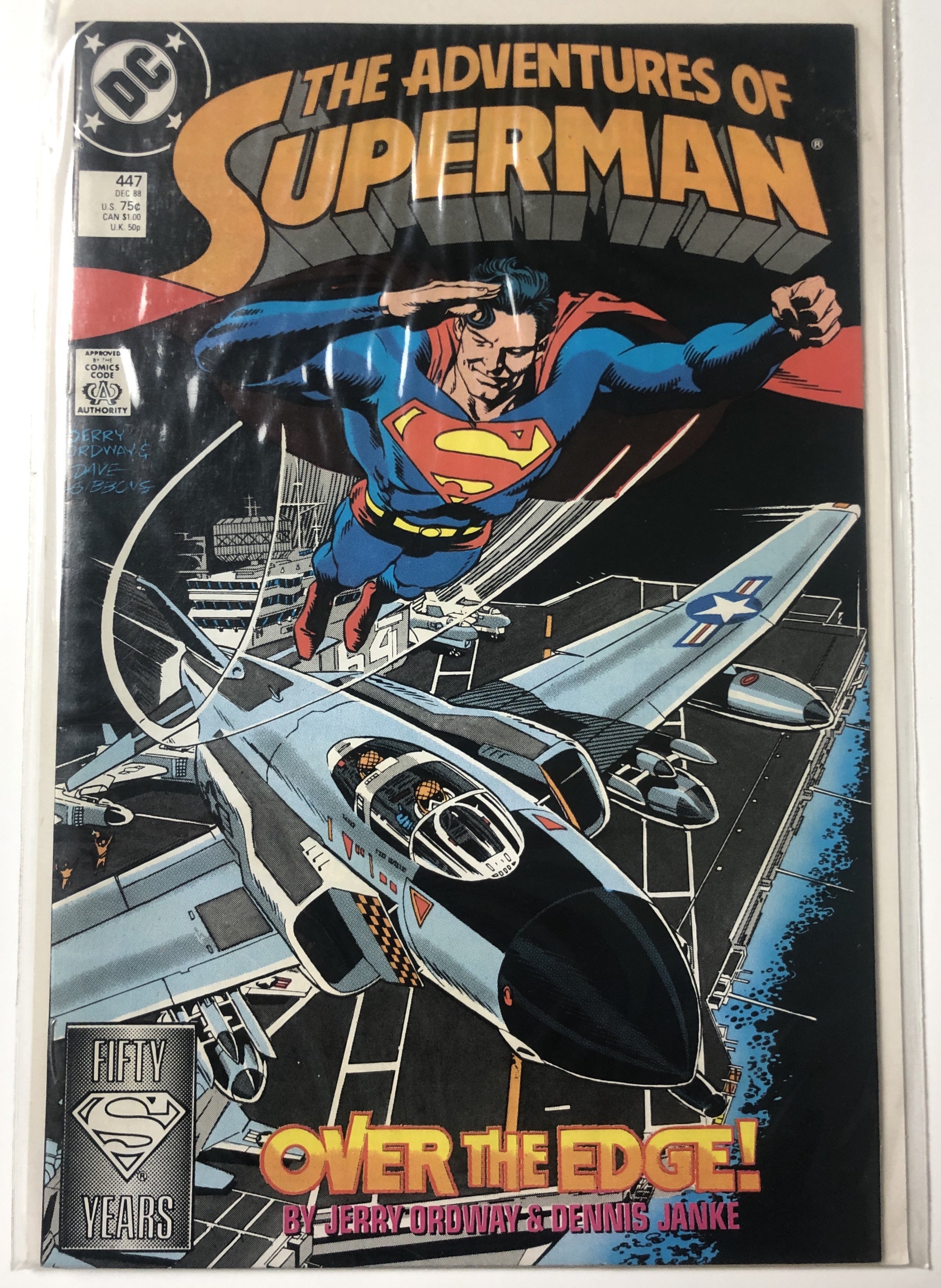 The Adventures of Superman 447 Comic Book