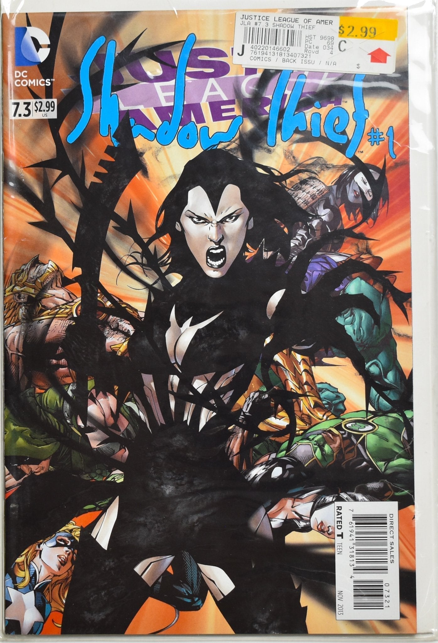 Justice League Of America Shadow Thief Dc Comics