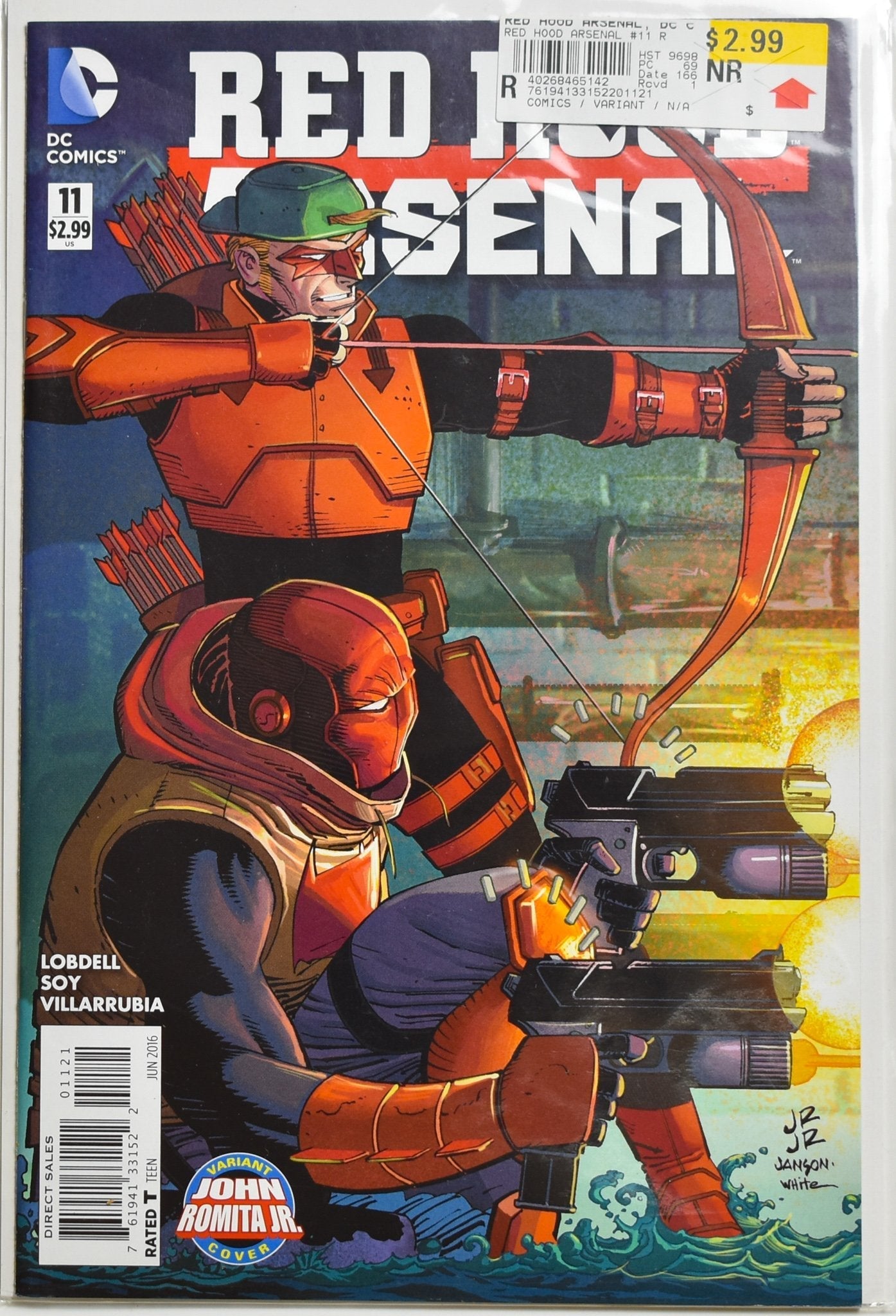 Red Hood Arsenal DC Comics Issue 11 Lobdell Soy