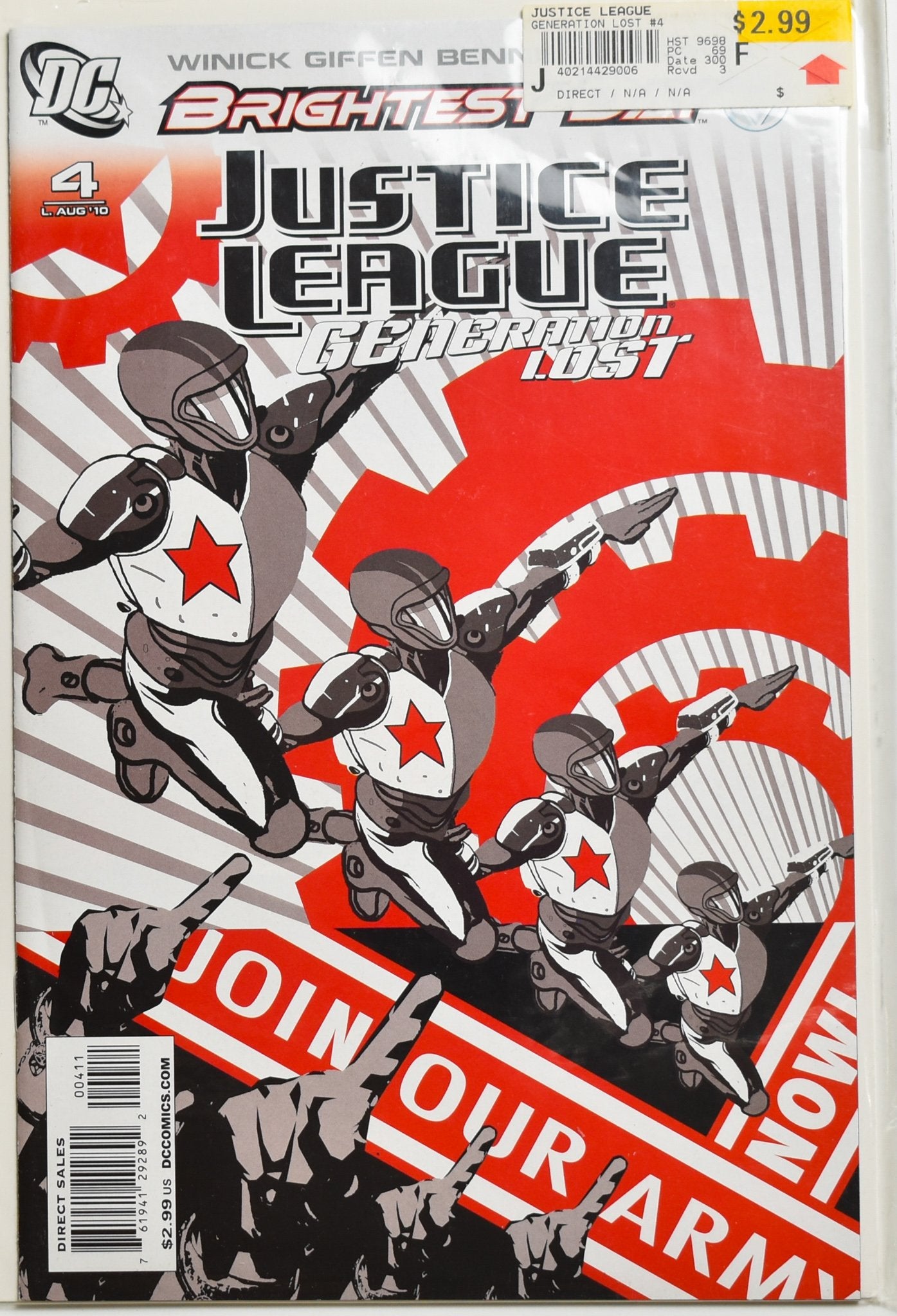 Justice League Generation Lost 4 Dc Comics