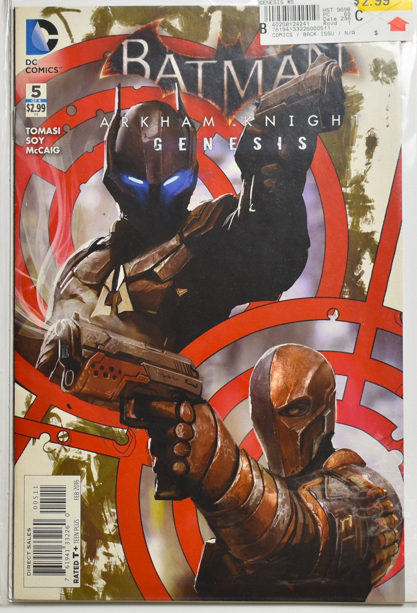 Batman Arkham Knight Genesis 5 Dc Comic