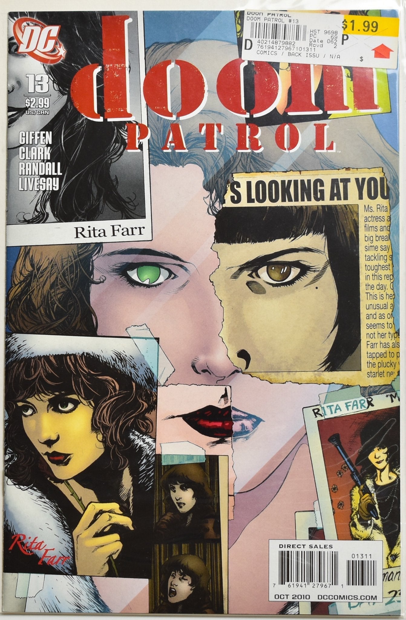 Doom Patrol 13 Dc Comics Comic Book