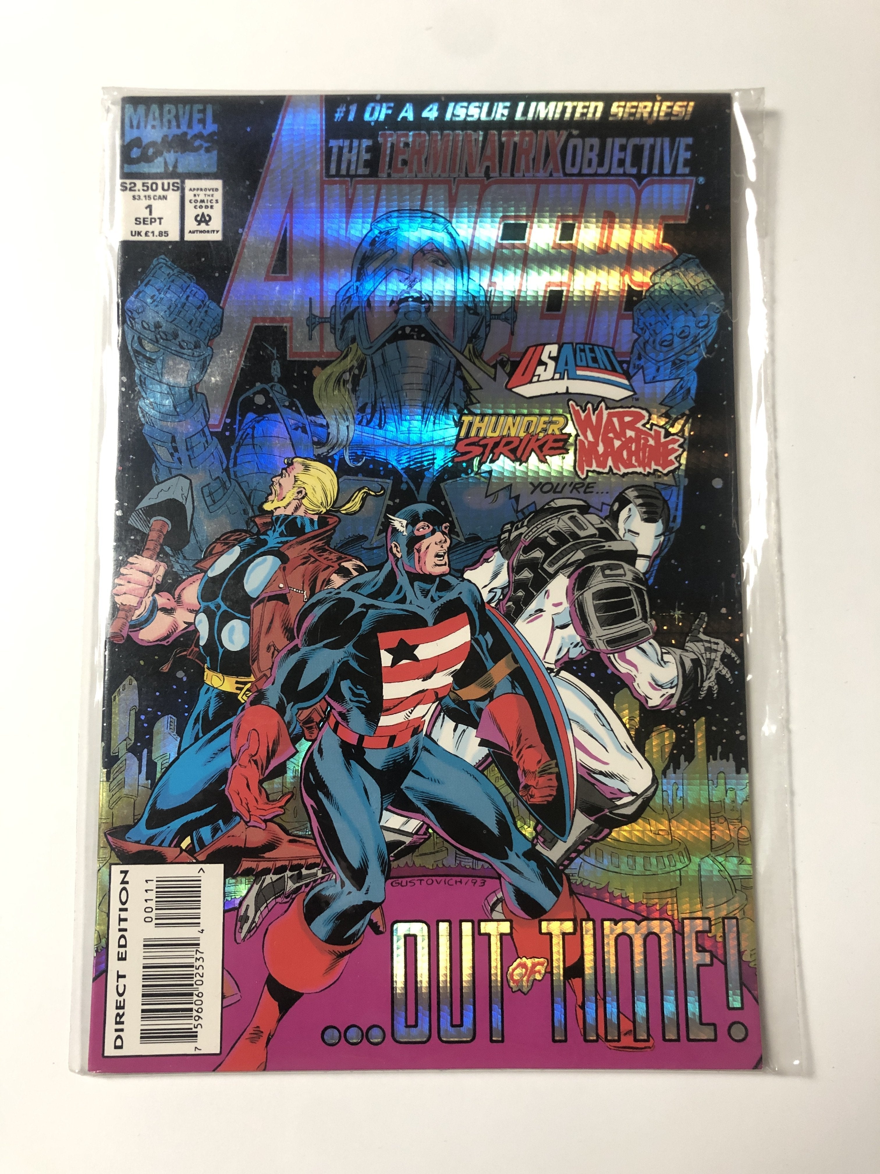 Avengers 1 1 of 4 The Terminatrix Objective USA Agent