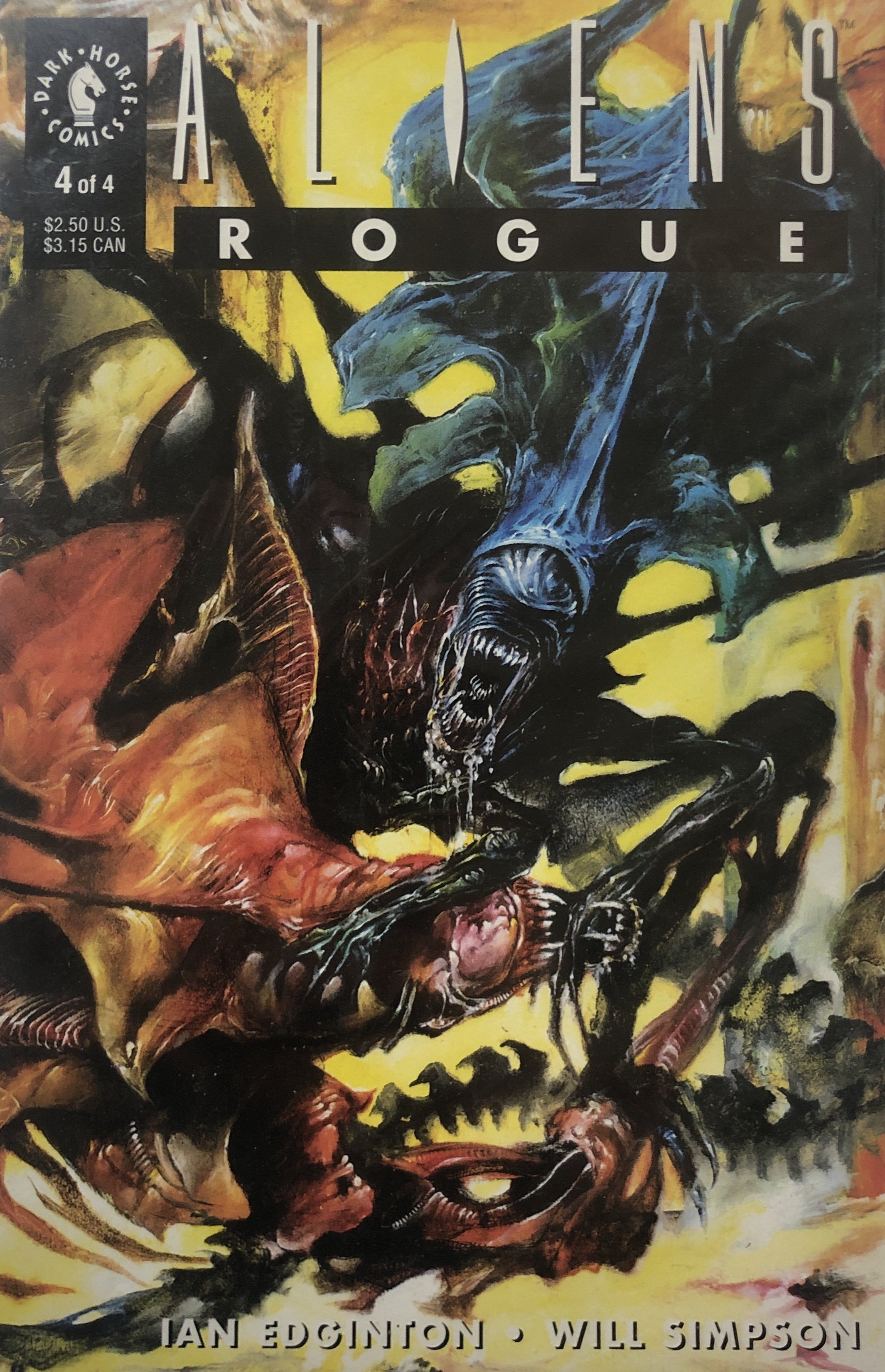 Aliens Rogue 4 of 4 Dark Horse Comics