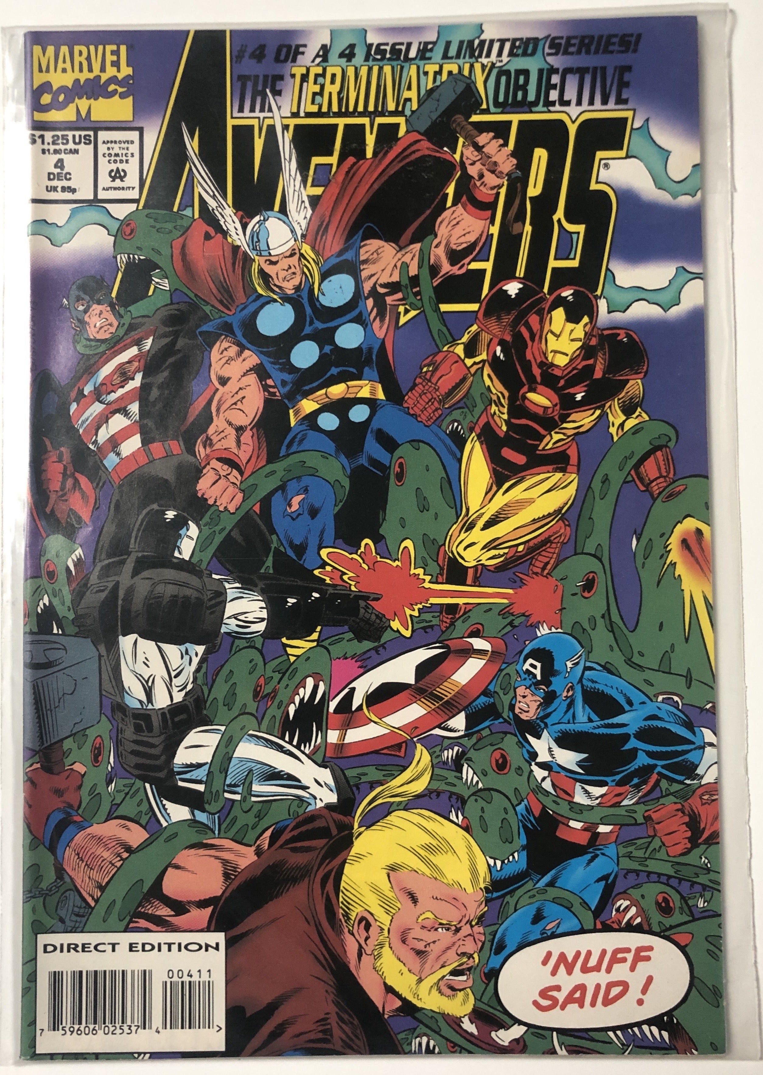 Avengers Comic Book 4 The Terminatrix objective 4 of 4