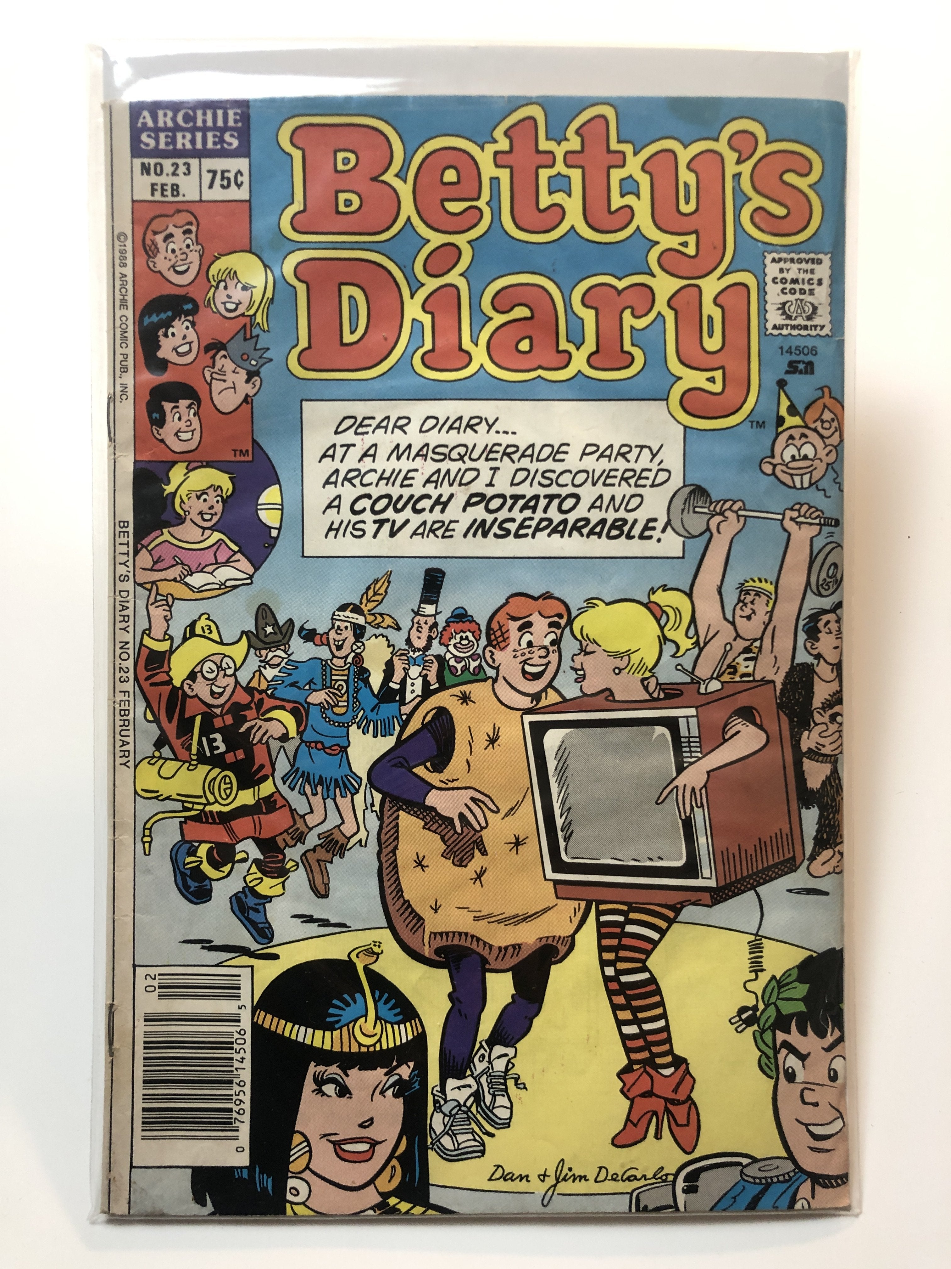 Bettys Diary 23 Archie Series Comic Book FEB