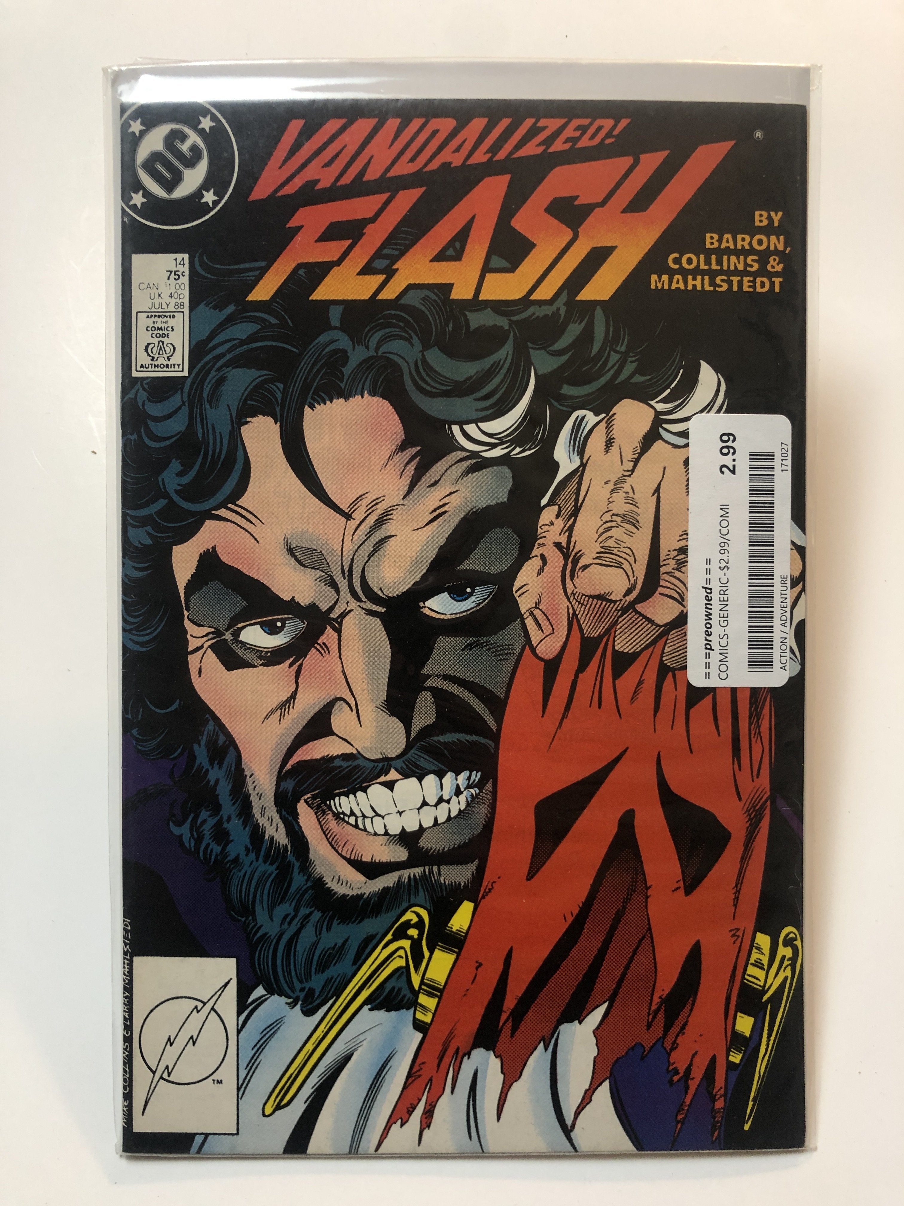 Flash Vandalized 14 Dc Comics