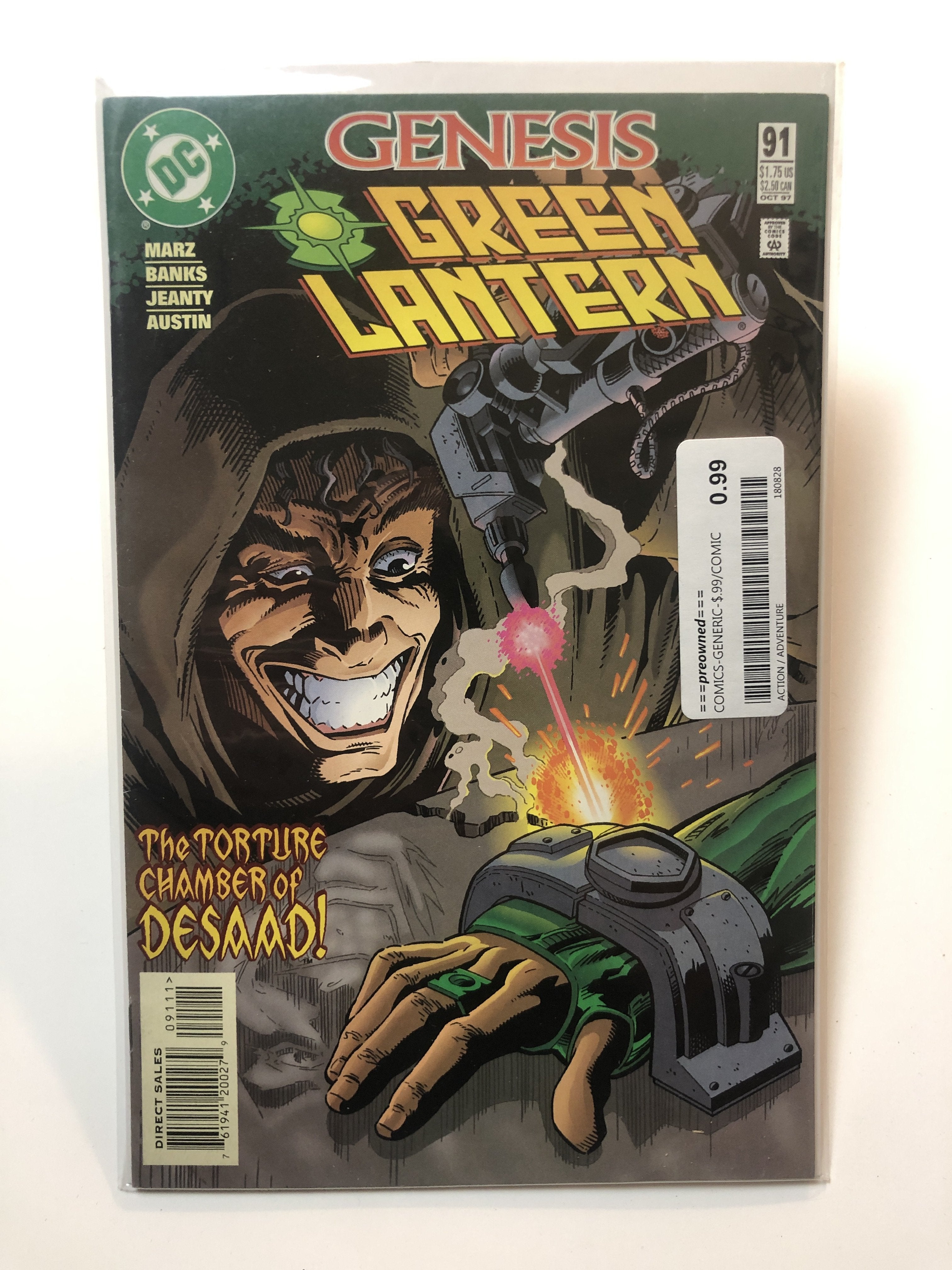 Green Lantern 91 Genesis Dc Comics