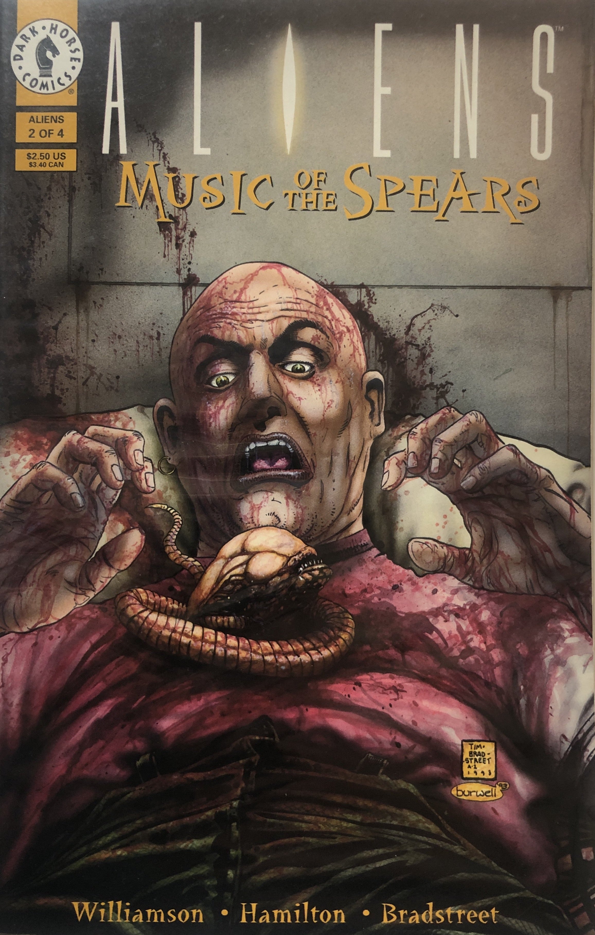 Aliens Comic Book Music of the Spears 2 of 4 Dark Horse Comics