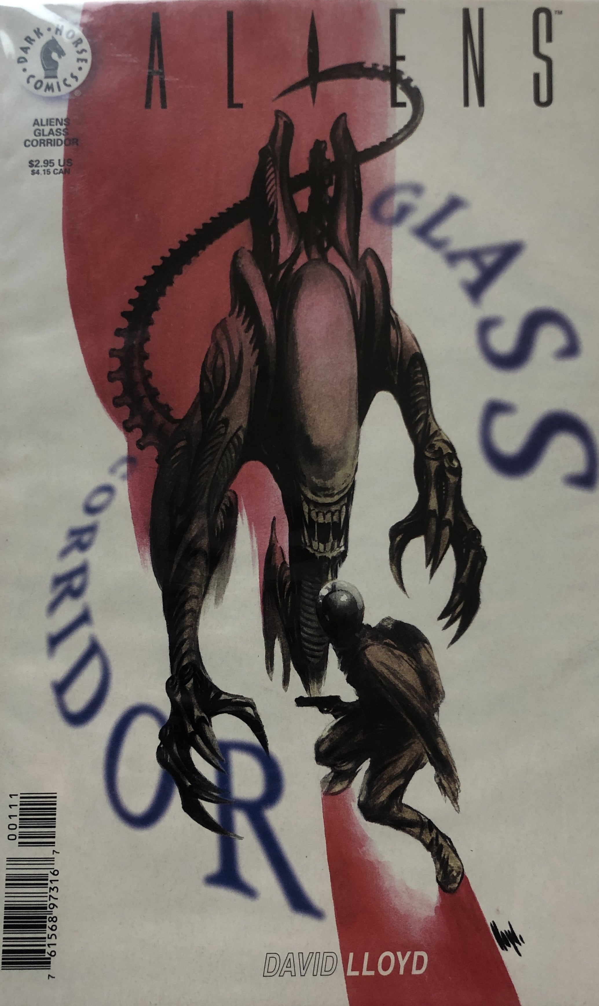 Aliens Glass Corridor David Lloyd Dark Horse Comics Comic BOOK