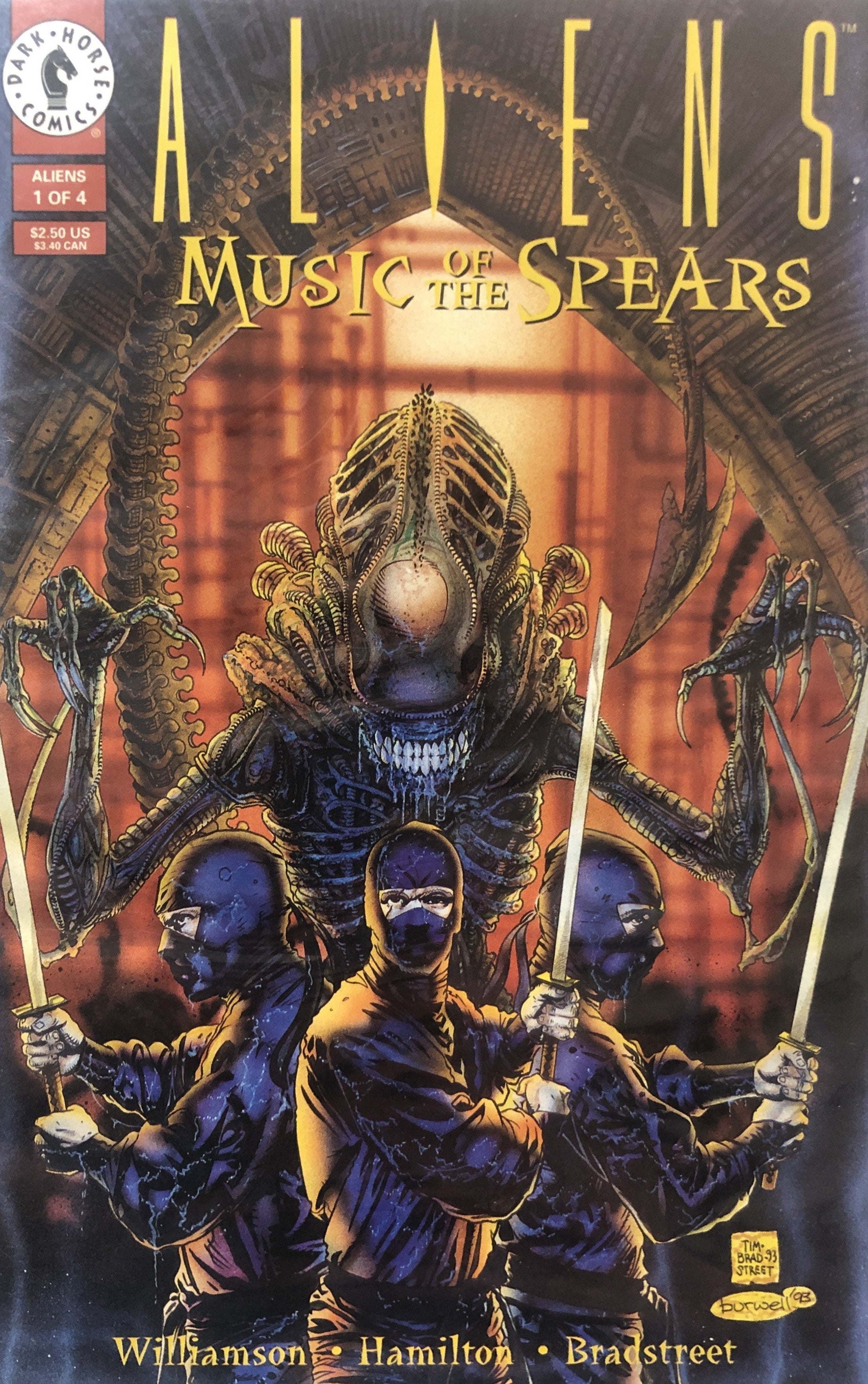 Aliens Music of the Spears 1 Dark Horse
