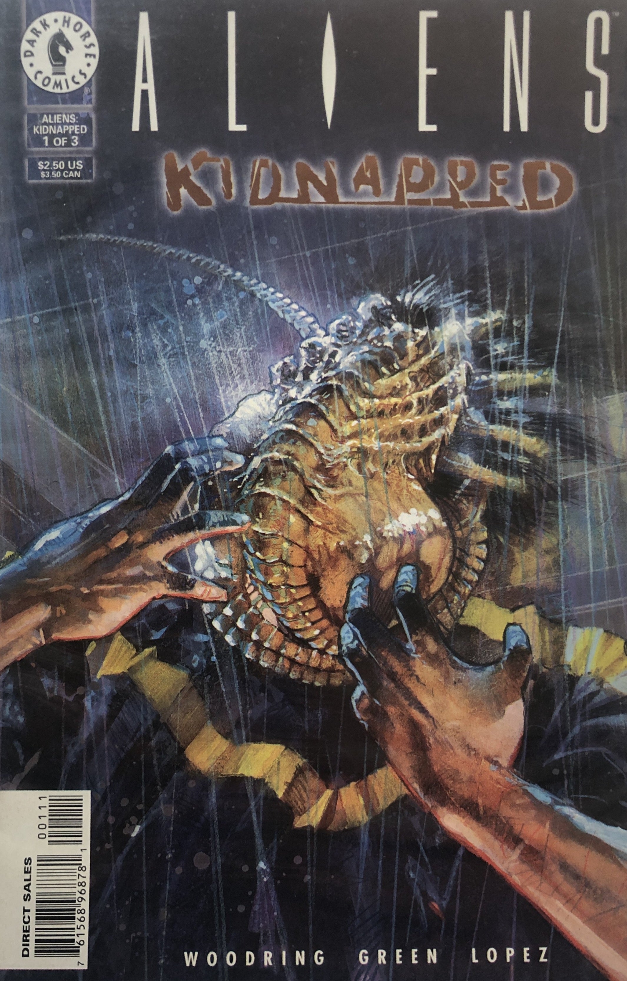 Aliens Kidnapped 1 of 3 Dark Horse Comics