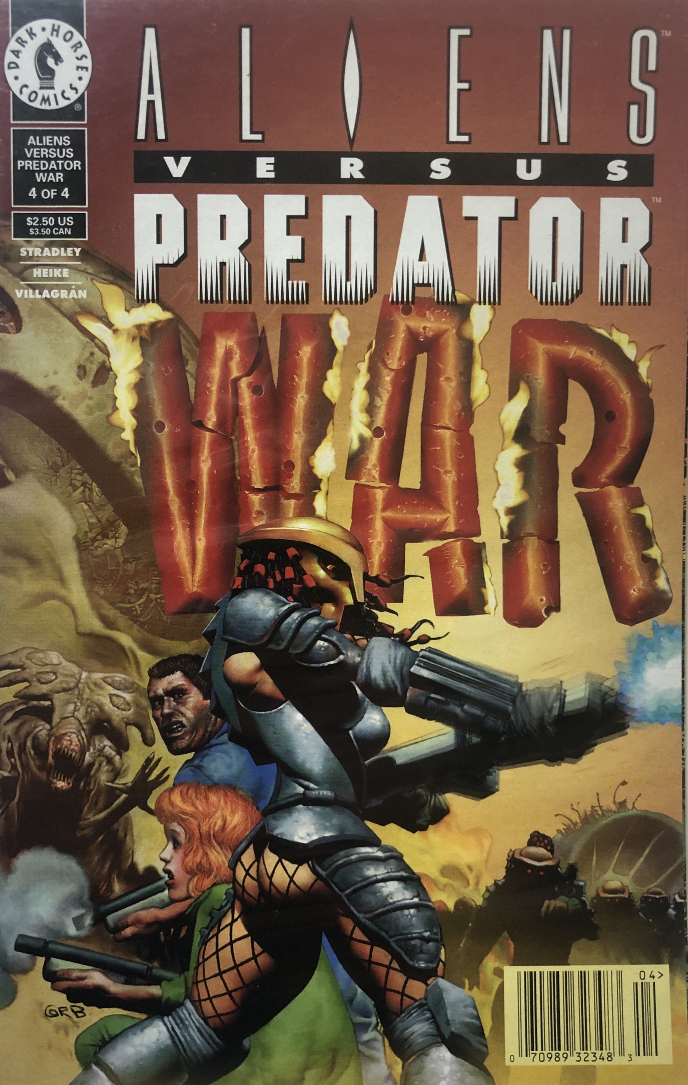 Aliens Versus Predator 4 of 4 Dark Horse Comics