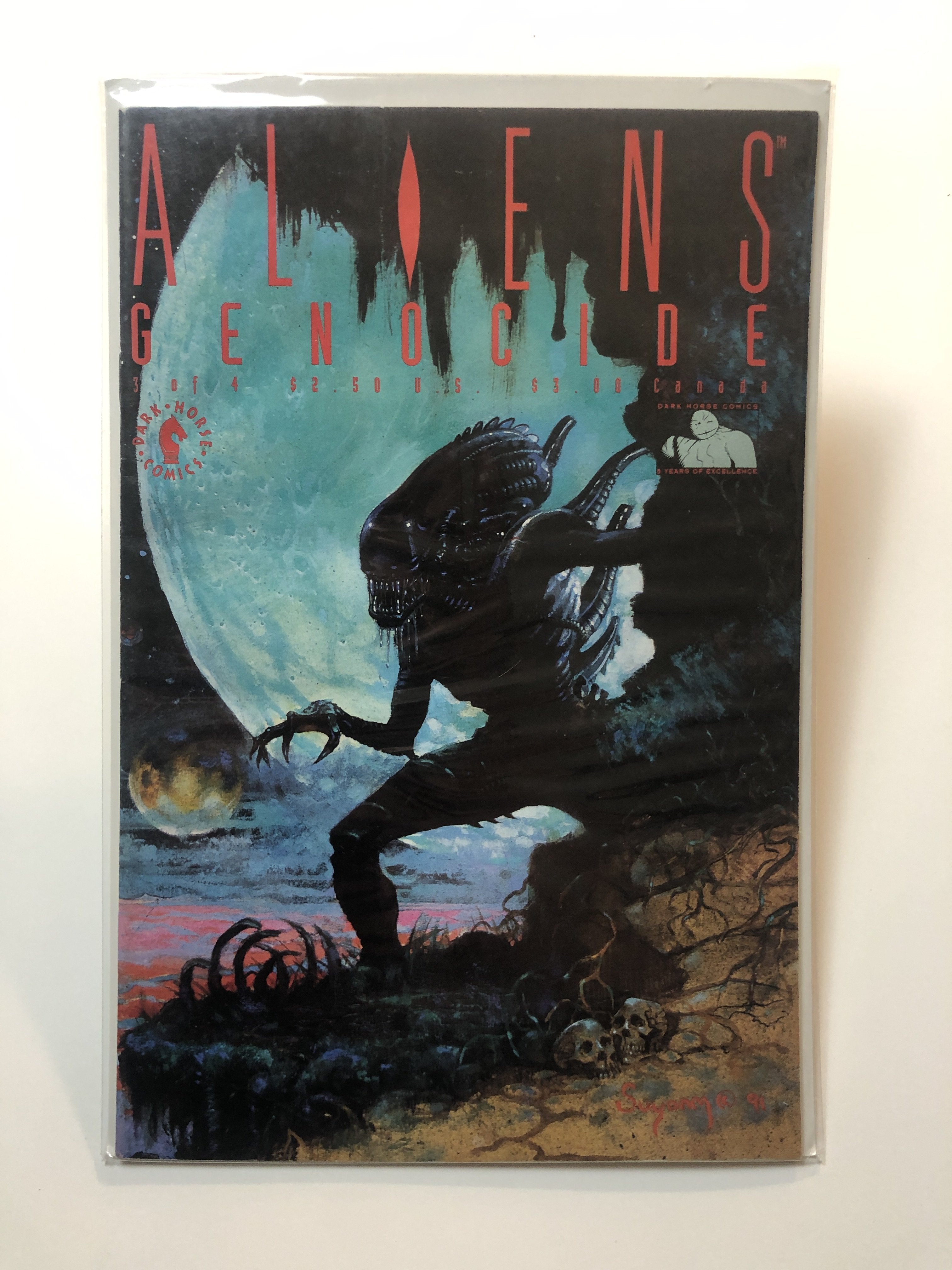 Aliens Genocide 3 of 4 Dark Horse Book