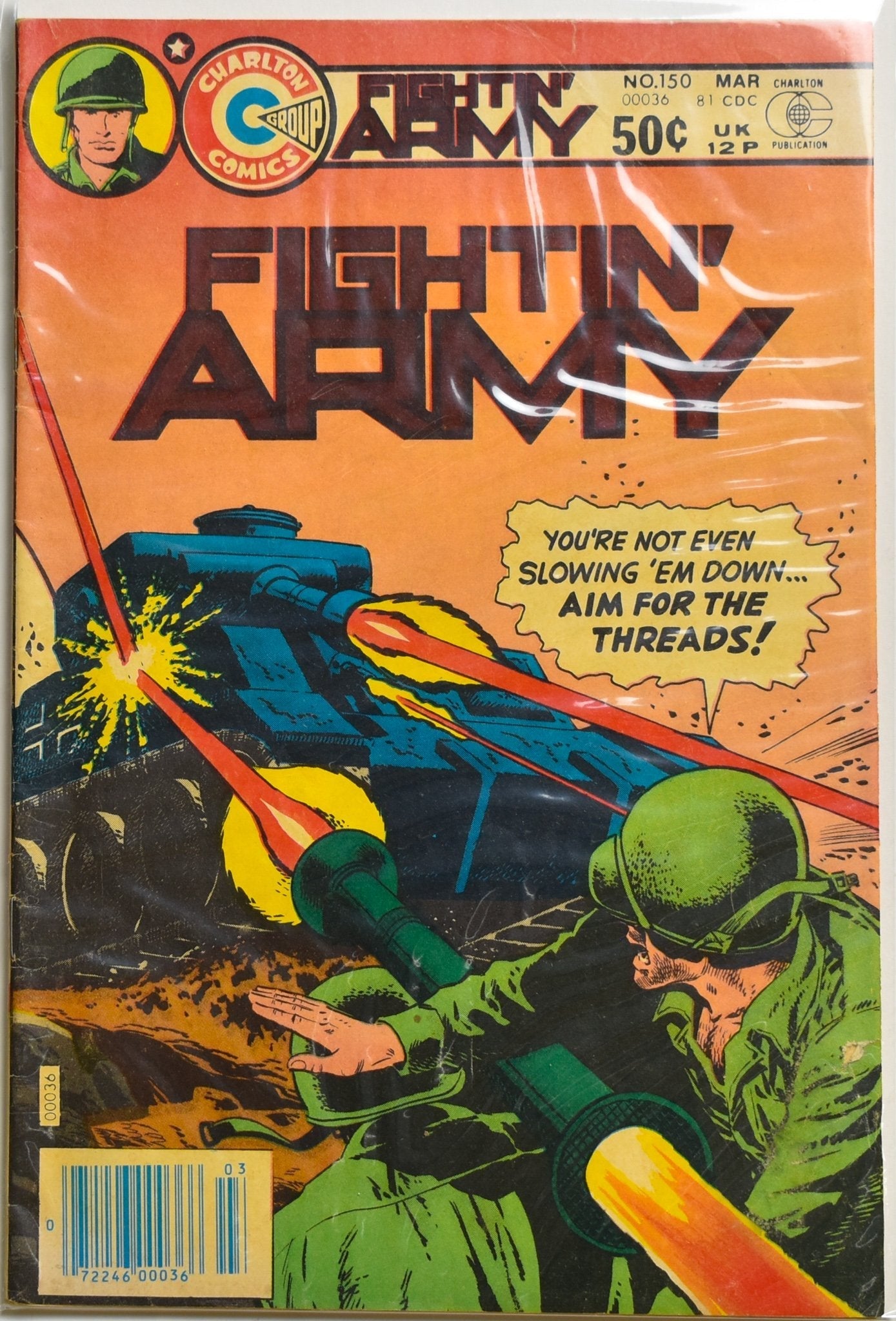 Fighting Army No. 150 Comic Book