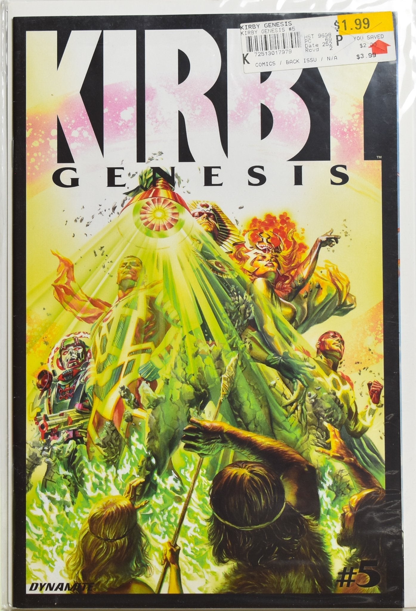 Kirby Genesis 5 Comic Book