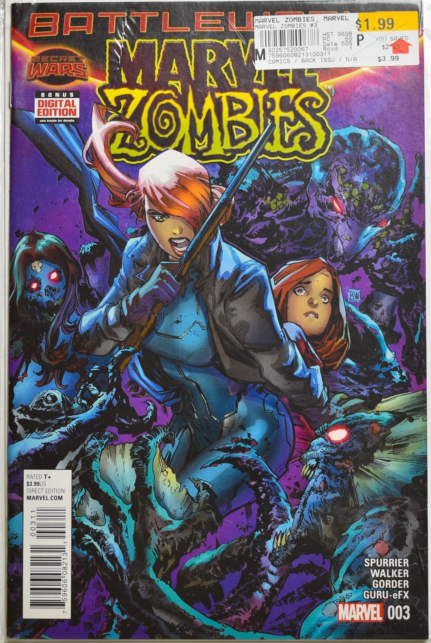 Marvel Zombies 003 Marvel Comic Book